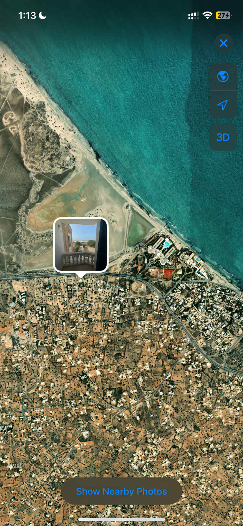 Djerba - Midoun&nbsp;Midoun&nbsp;Location&nbsp;Appart. 3 pi�ces&nbsp;Appartement vue sur mer � la zone touristique