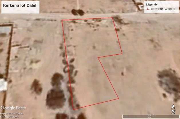 Kerkenah&nbsp;El Attaya&nbsp;Terrain&nbsp;Terrain nu&nbsp;Bonne occasion � kerkennah