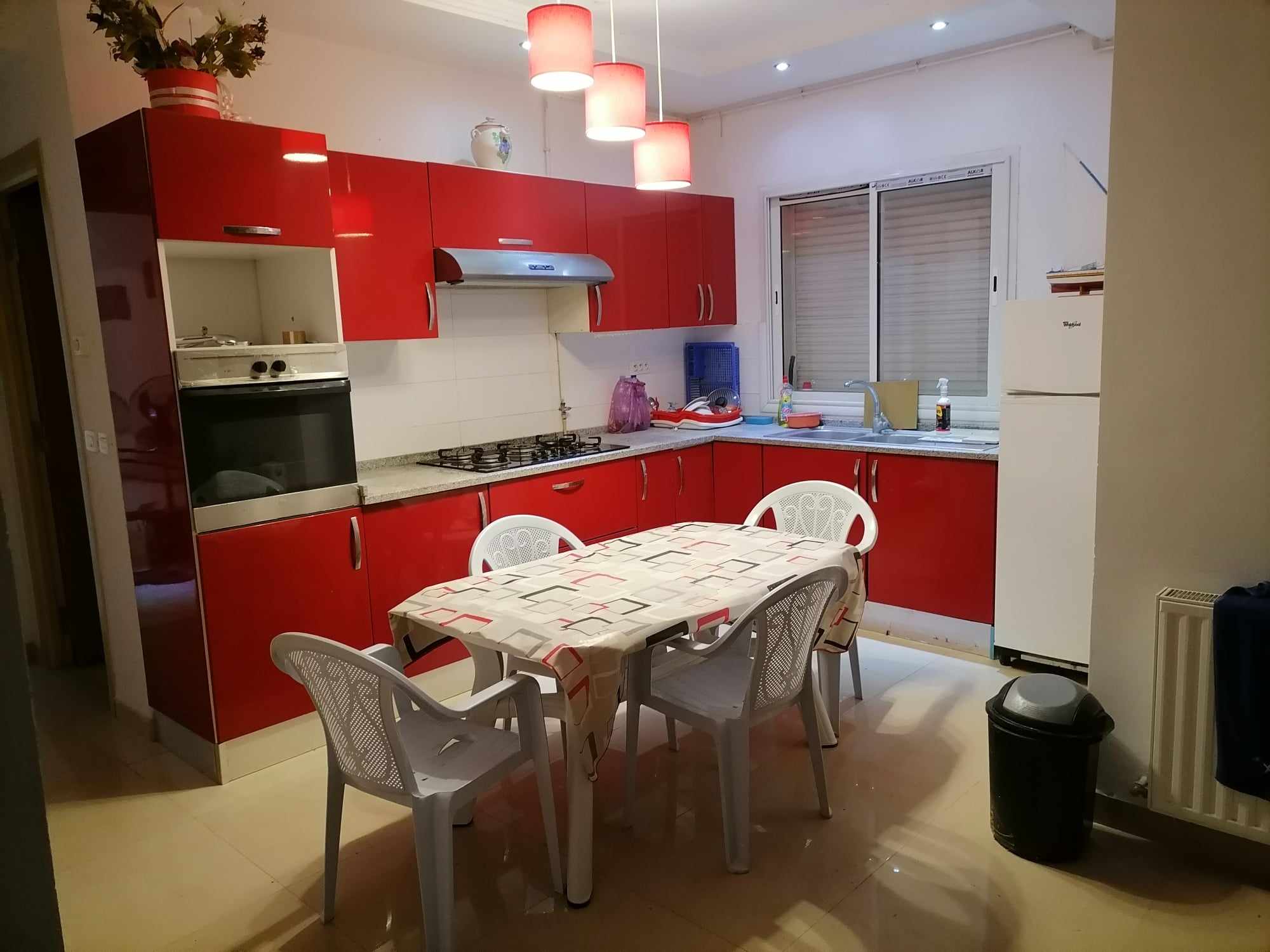 Nabeul&nbsp;Nabeul&nbsp;Location&nbsp;Appart. 2 pi�ces&nbsp;Loue � nabeul appt meubl� jardin et entr�e voiture