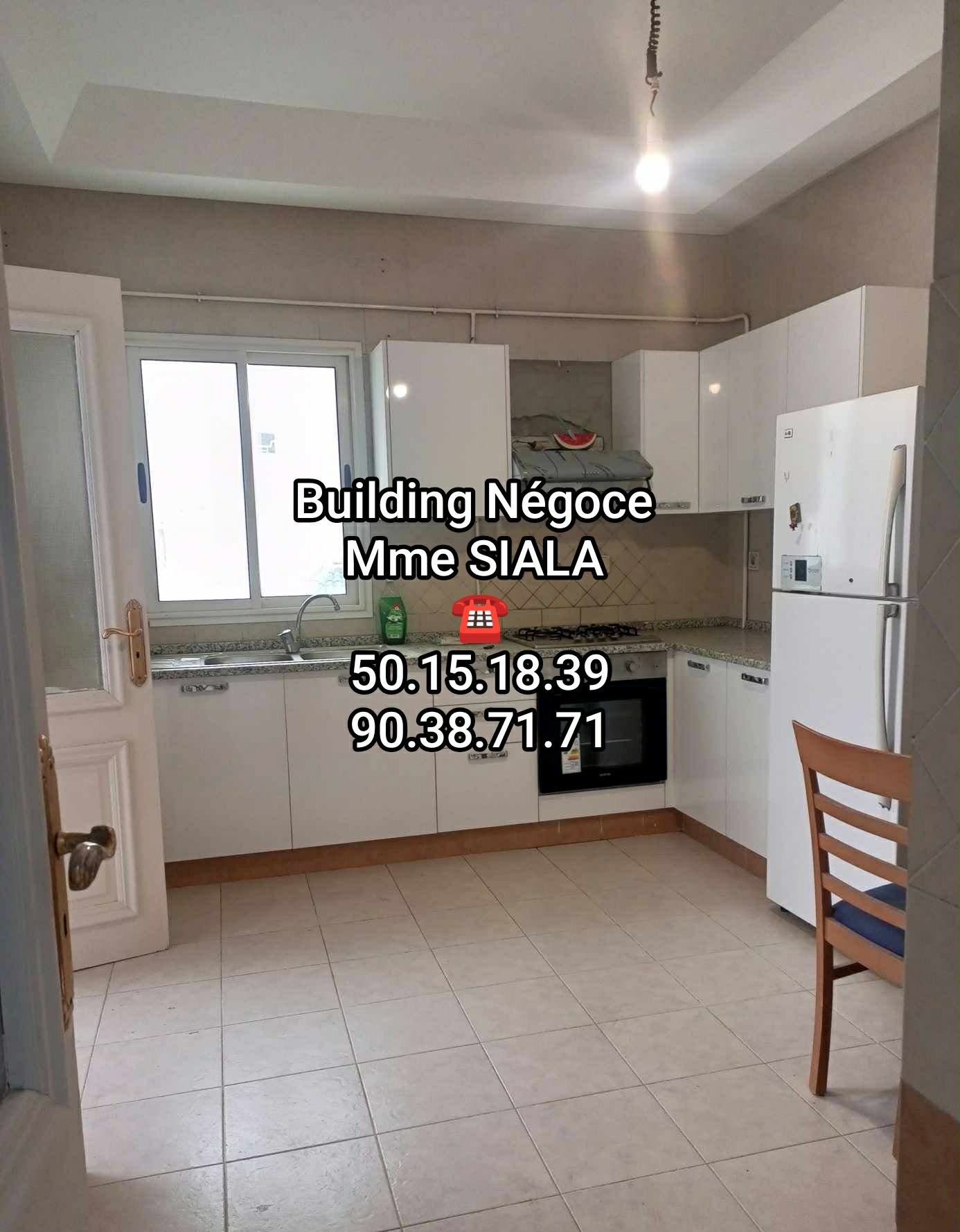 Ariana Ville&nbsp;Cite Ennasr 2&nbsp;Location&nbsp;Appart. 4 pi�ces&nbsp;Ennasr 2 spacieux appt s2 cot� clinique