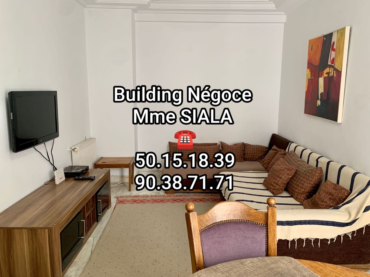 Ariana Ville&nbsp;Cite Ennasr 2&nbsp;Vente&nbsp;Appart. 2 pi�ces&nbsp;Bonne affaire appt s1 bien situ� ennasr 2