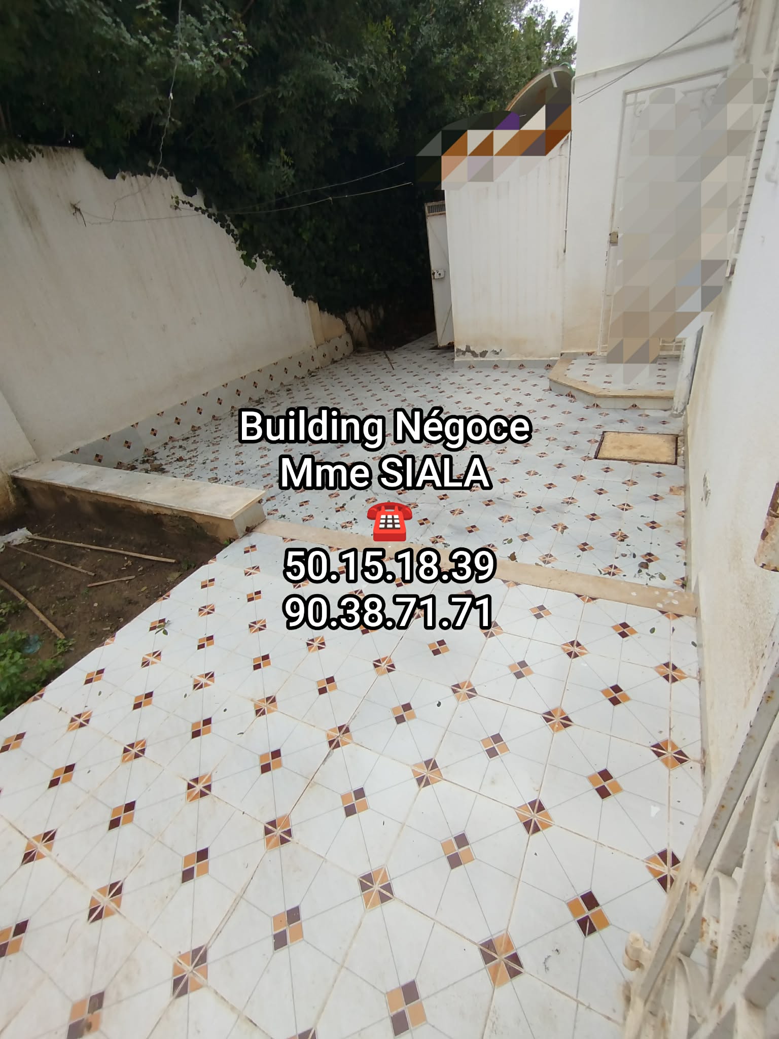 Ariana Ville&nbsp;Cite Ennasr 2&nbsp;Location&nbsp;Maisons&nbsp;Rdc villa avec jardin et terrasse � ennasr