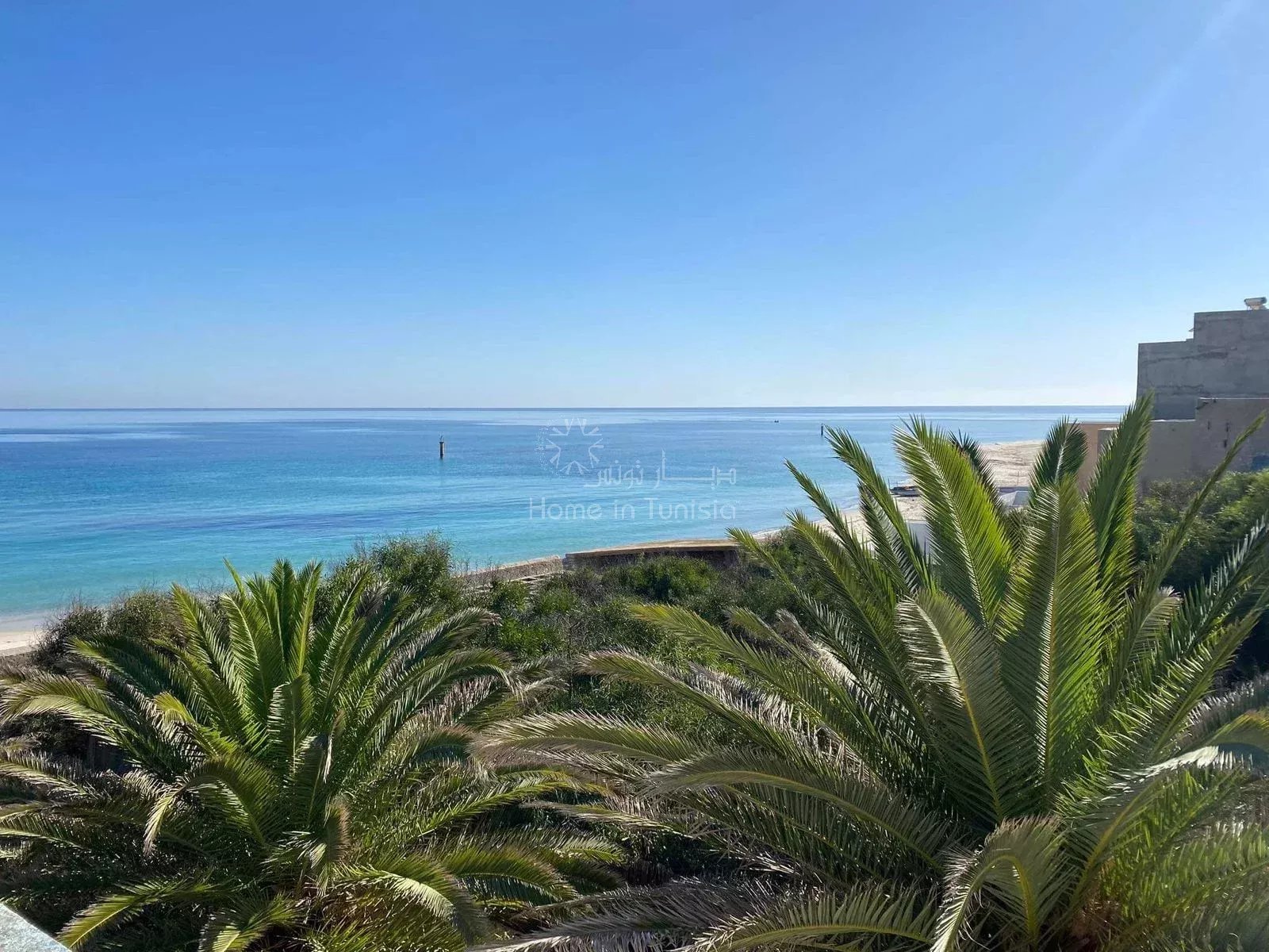 Akouda&nbsp;Chatt Meriem&nbsp;Terrain&nbsp;Terrain nu&nbsp;Terrain 3660m2 pieds dans l'eau