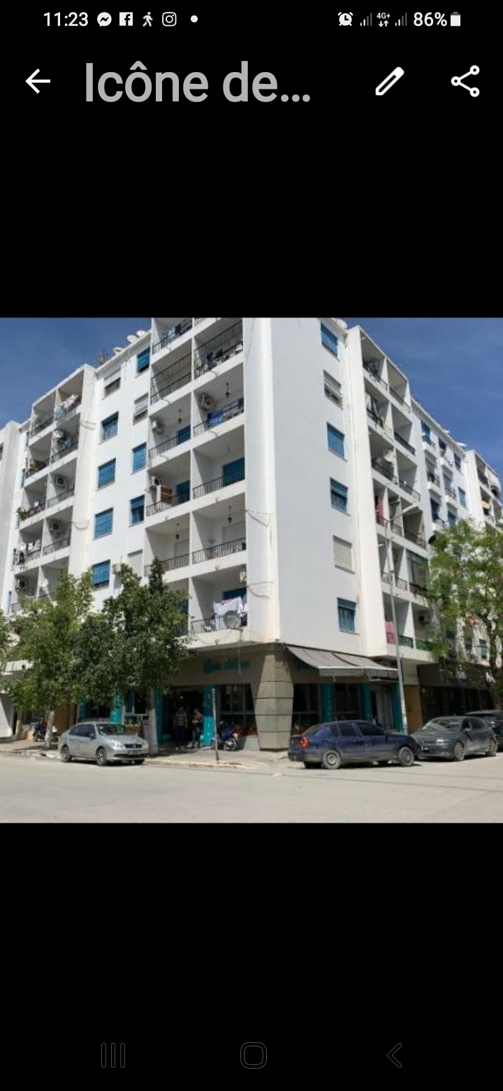 Bab Bhar&nbsp;Hedi Chaker&nbsp;Vente&nbsp;Appart. 2 pi�ces&nbsp;S plus 2 dans immeuble chic