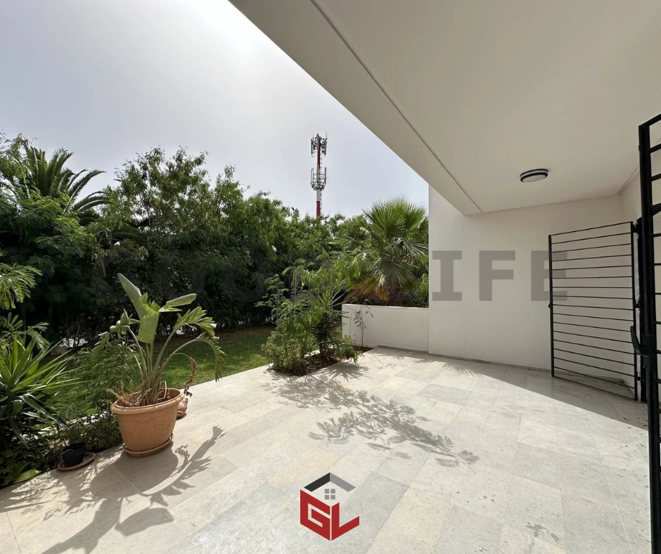 La Marsa&nbsp;Cite Du Stade&nbsp;Location&nbsp;Appart. 4 pi�ces&nbsp;S3 avec jardin � la marsa