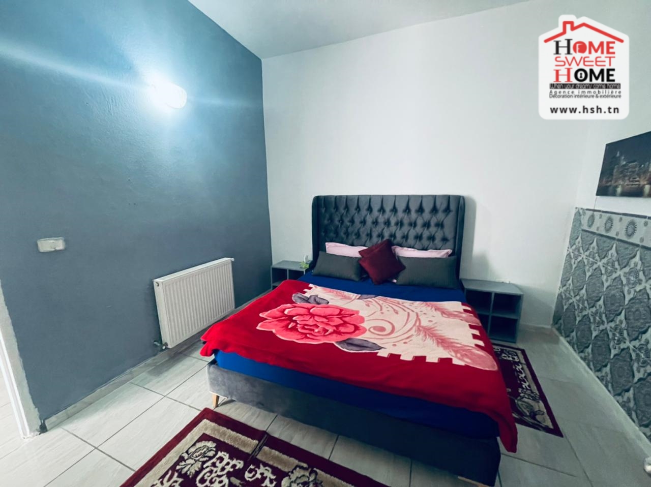 La Marsa&nbsp;Cite El Khalil&nbsp;Location&nbsp;Appart. 1 pi�ce&nbsp;Studio straub meubl� � la marsa