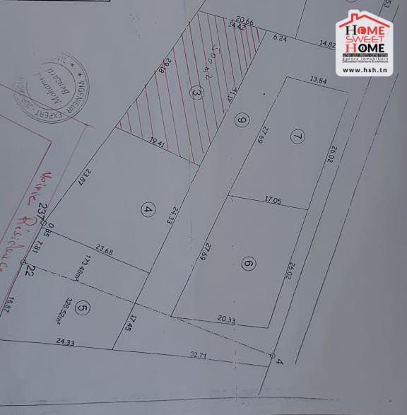 La Marsa&nbsp;Gammart&nbsp;Terrain&nbsp;Terrain nu&nbsp;Terrain villa tabriz � gammarth