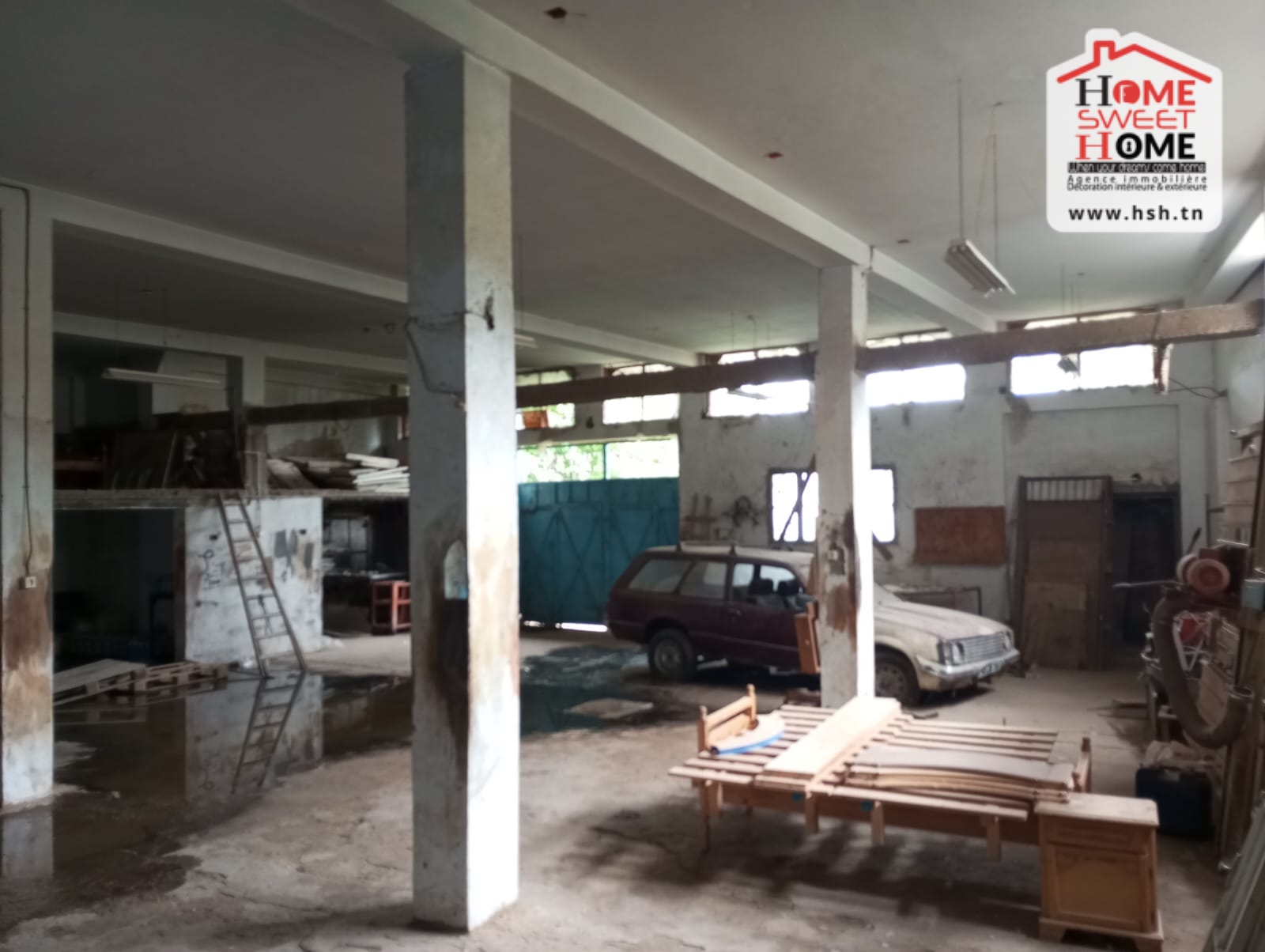 Beja Nord&nbsp;Beja&nbsp;Vente&nbsp;Appart. 5 pi�ces+&nbsp;Immeuble ayat � b�ja centre