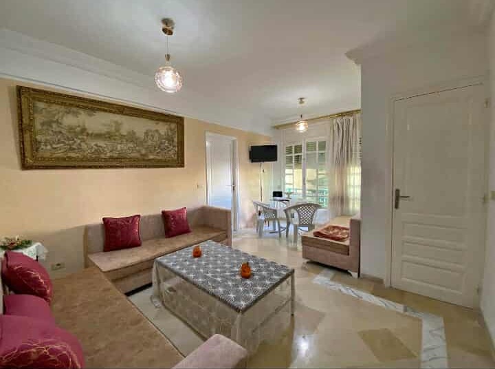 Ariana Ville&nbsp;Cite Ennasr 2&nbsp;Location&nbsp;Appart. 2 pi�ces&nbsp;Appart s1 richement meubl� � ennasr 2