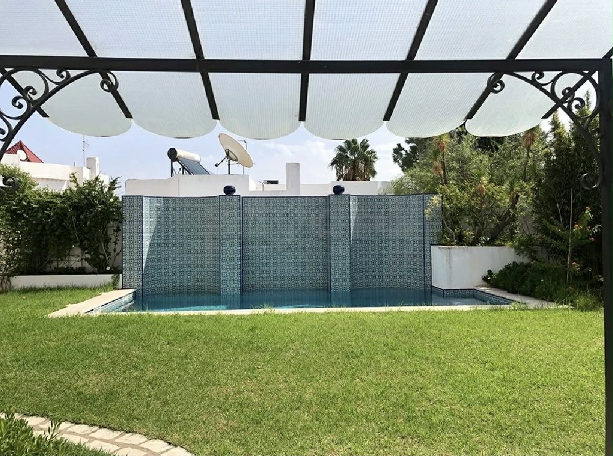 El Menzah&nbsp;El Menzah 9&nbsp;Location&nbsp;Maisons&nbsp;Villa s7 avec jardin et piscine � menzah 9a