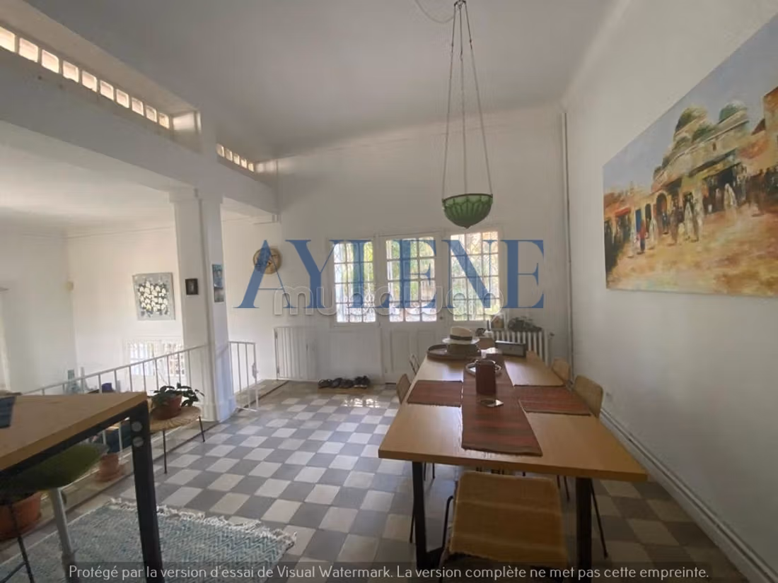 La Marsa&nbsp;Marsa Erriadh&nbsp;Location&nbsp;Appart. 2 pi�ces&nbsp;Villa vue mer