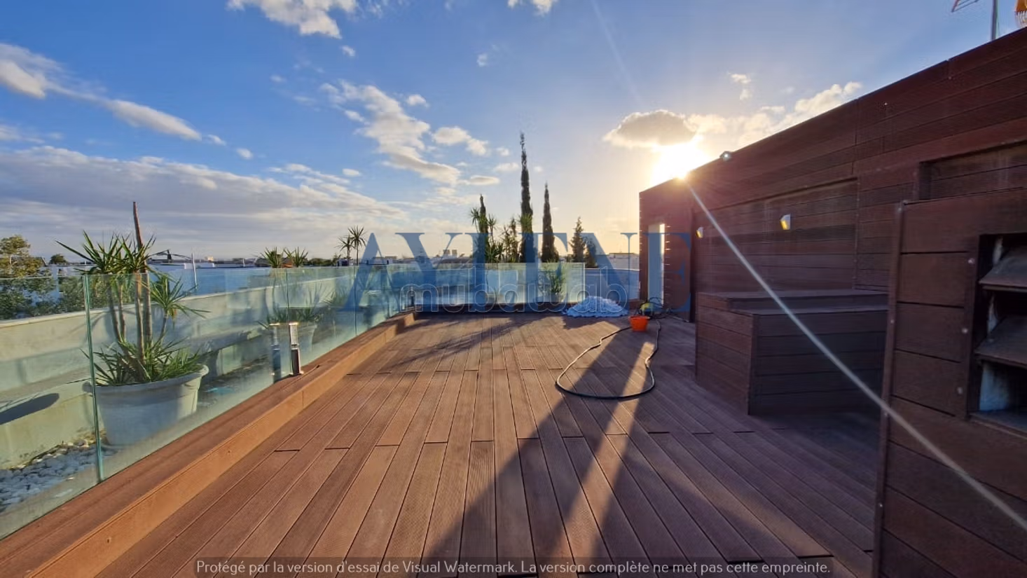 La Marsa&nbsp;Berge Du Lac&nbsp;Location&nbsp;Maisons&nbsp;Une magnifique villa s3 meubl� avec jardin