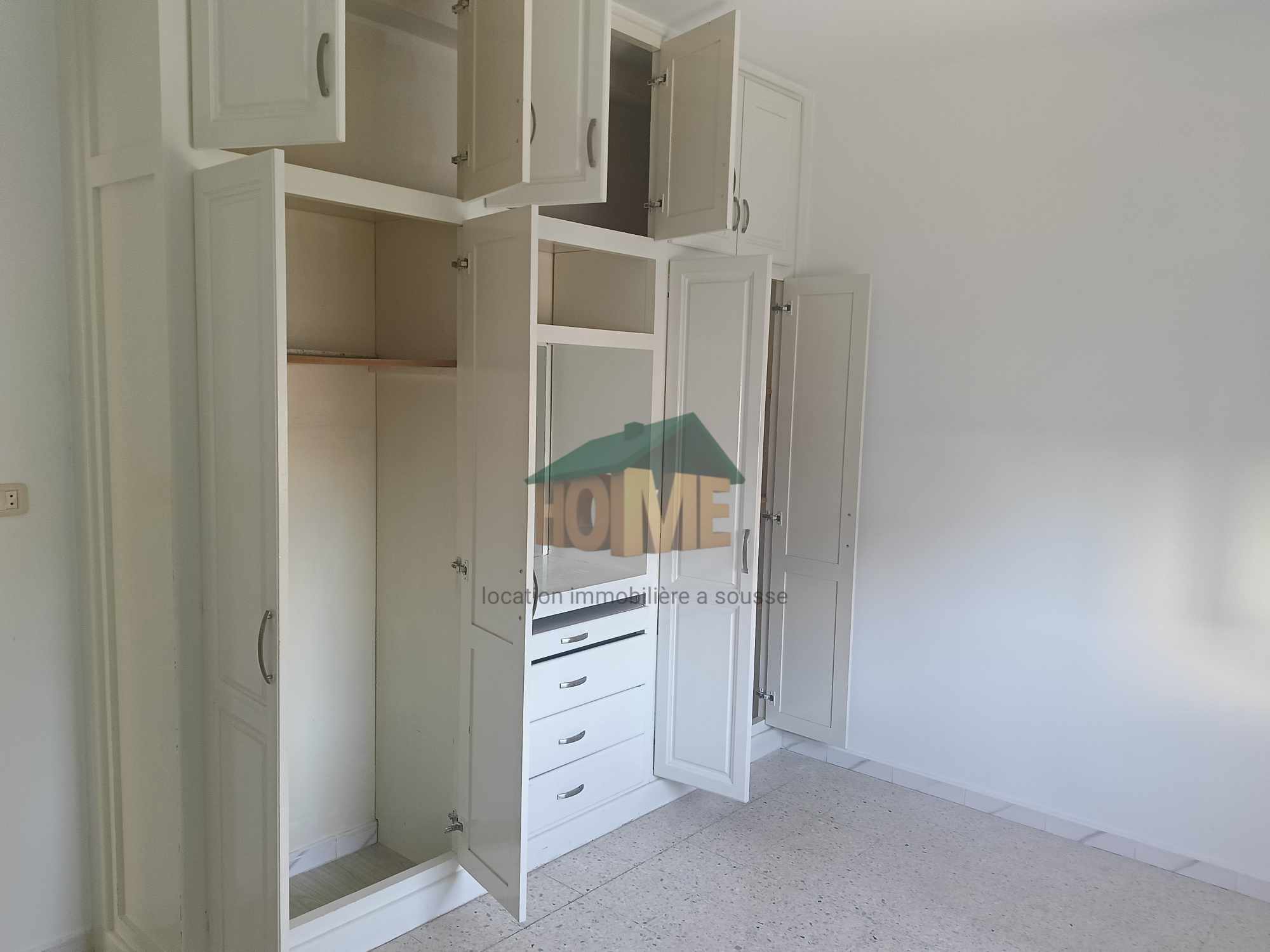 Sousse Ville&nbsp;Sousse&nbsp;Location&nbsp;Appart. 2 pi�ces&nbsp;S2 sans meuble pour couple