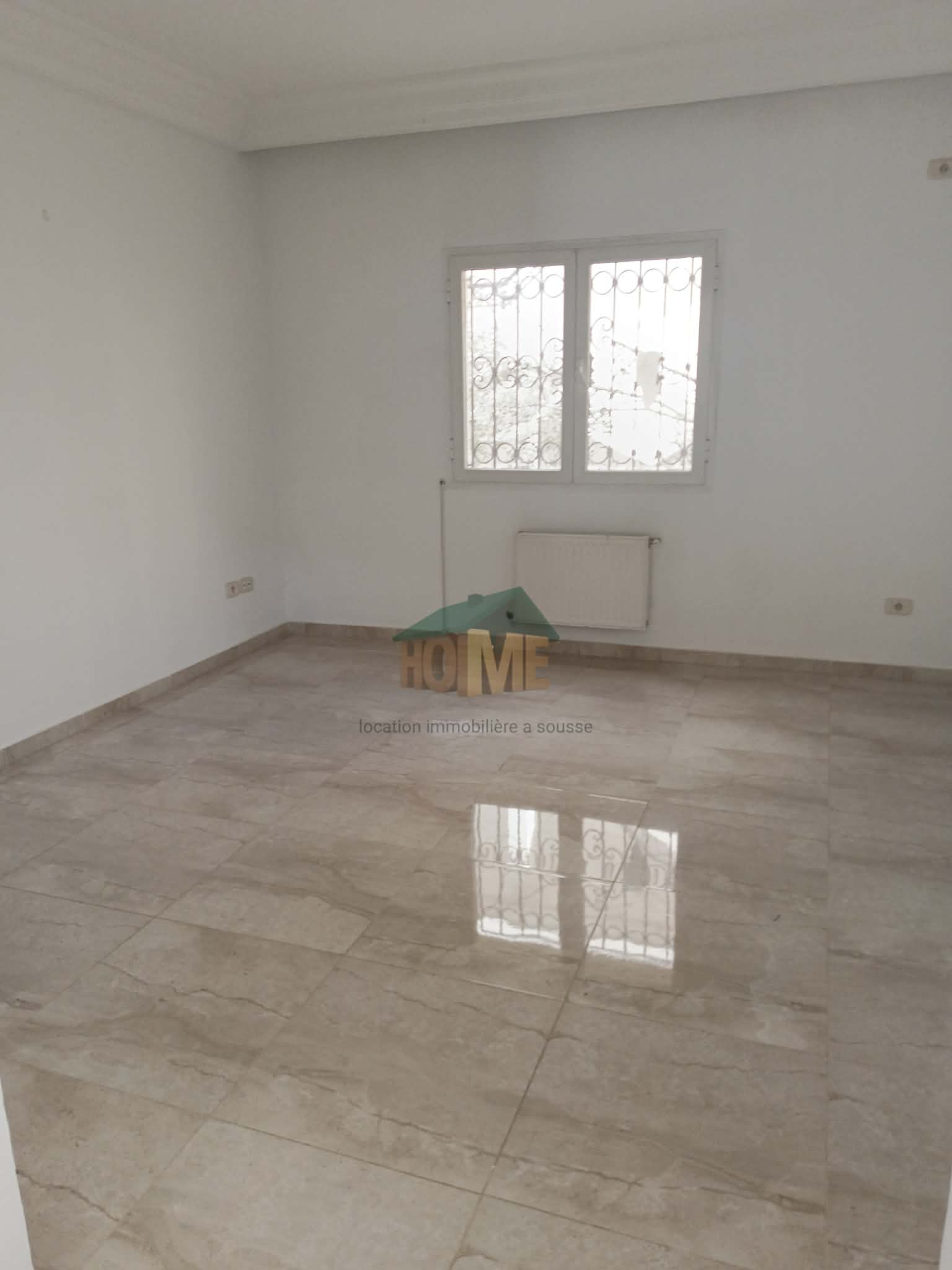 Sousse Jaouhara&nbsp;Sahloul&nbsp;Location&nbsp;Appart. 1 pi�ce&nbsp;S1 rdc sans meuble
