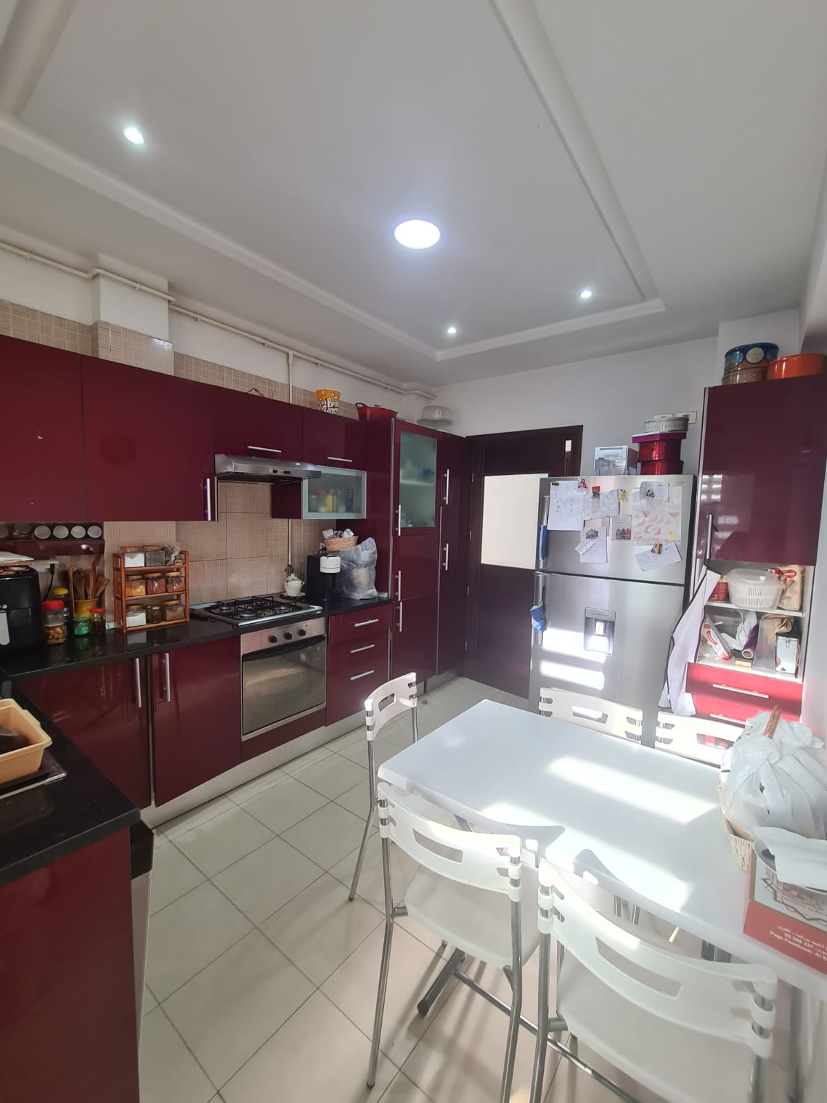 Ain Zaghouan&nbsp;Jardins de Carthage&nbsp;Location&nbsp;Appart. 2 pi�ces&nbsp;Appartement lumineux avec double parking