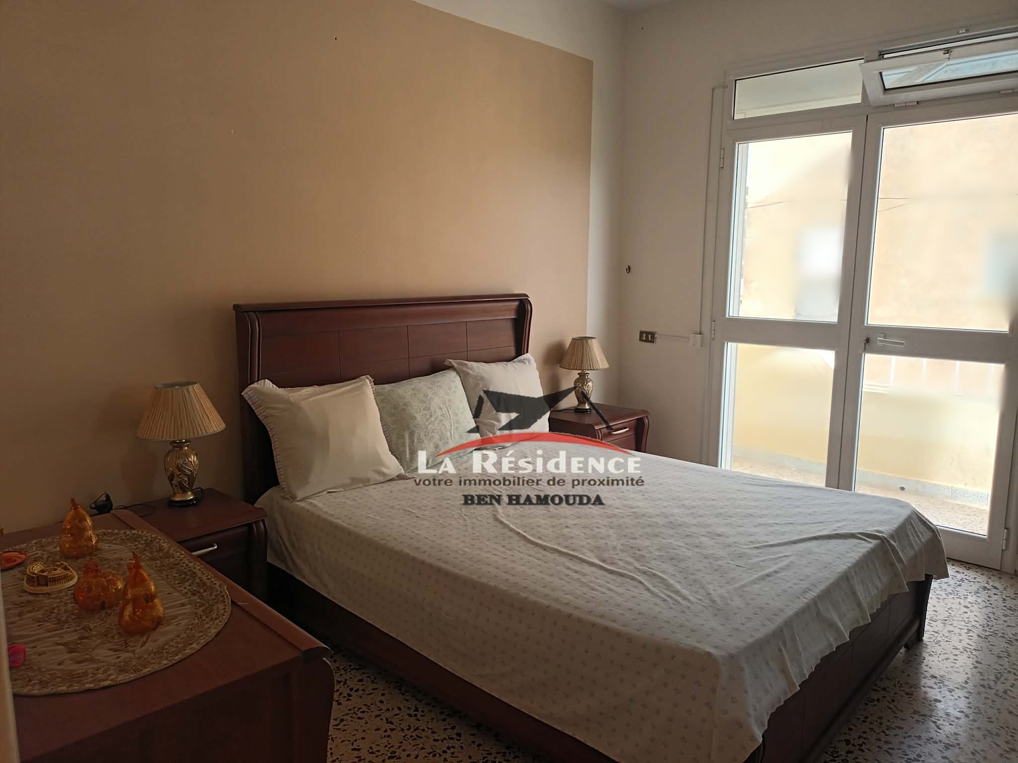 Bizerte Nord&nbsp;Bizerte&nbsp;Location&nbsp;Appart. 4 pi�ces&nbsp;Appartement meubl� � cit� melouf bizerte