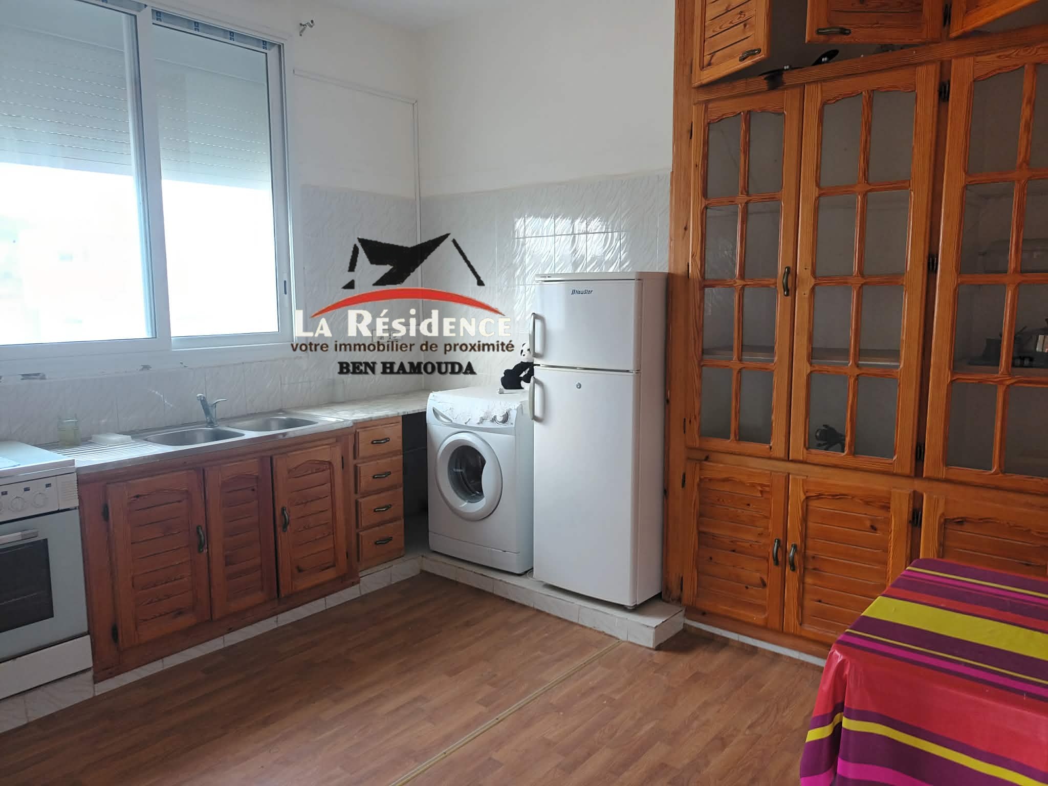 Bizerte Nord&nbsp;Bizerte&nbsp;Location&nbsp;Appart. 4 pi�ces&nbsp;Appartement meubl� � cit� melouf bizerte