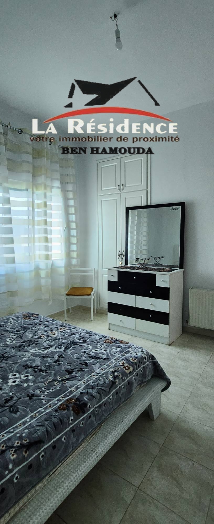 Bizerte Nord&nbsp;Bizerte&nbsp;Location&nbsp;Appart. 3 pi�ces&nbsp;Appartement meubl� dans une r�sidence � bizerte