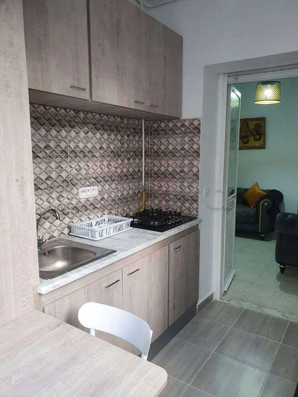 El Menzah&nbsp;El Manar 1&nbsp;Location&nbsp;Appart. 2 pi�ces&nbsp;Un coquet s1 meubl� � manar1