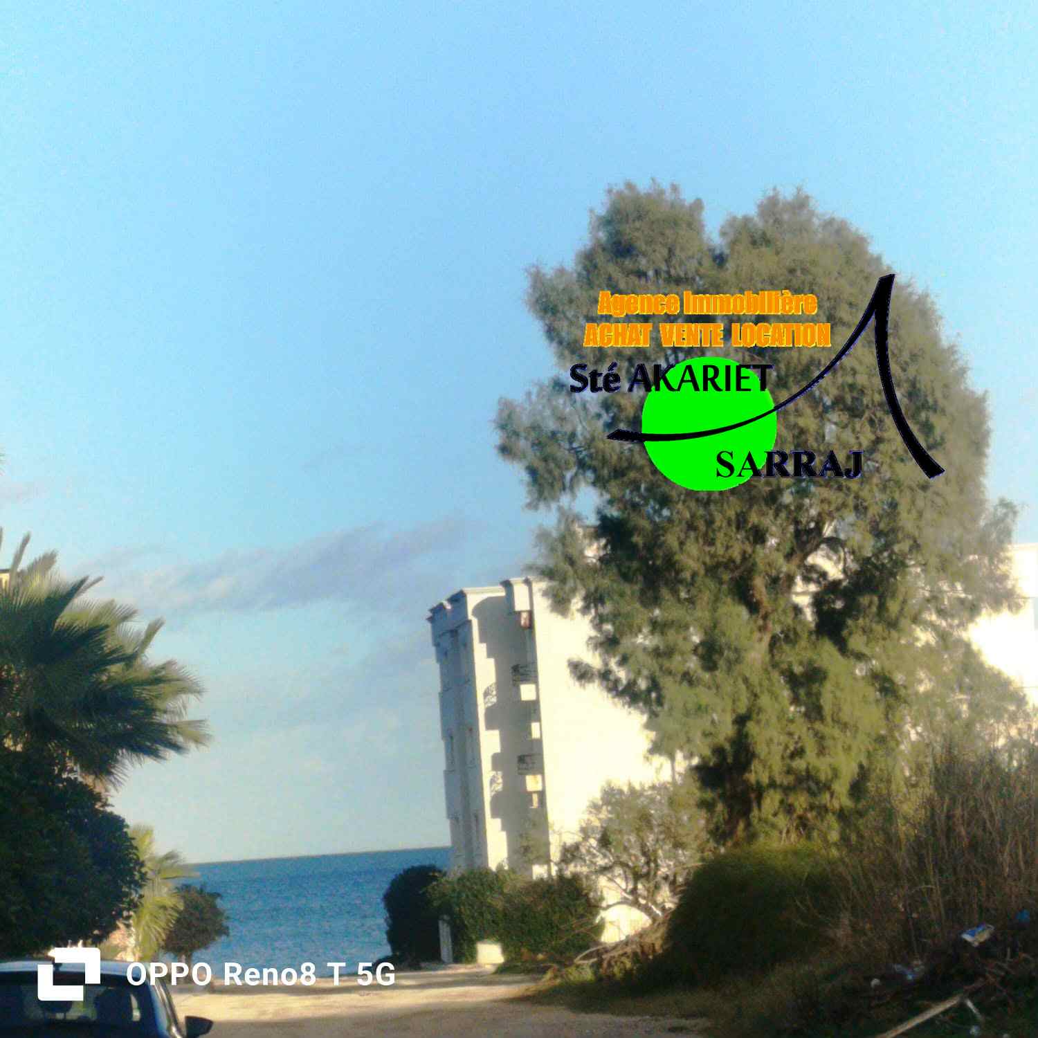 Akouda&nbsp;Chatt Meriem&nbsp;Vente&nbsp;Appart. 2 pi�ces&nbsp;Appartements s1 � 50 de la plage chatt mariem