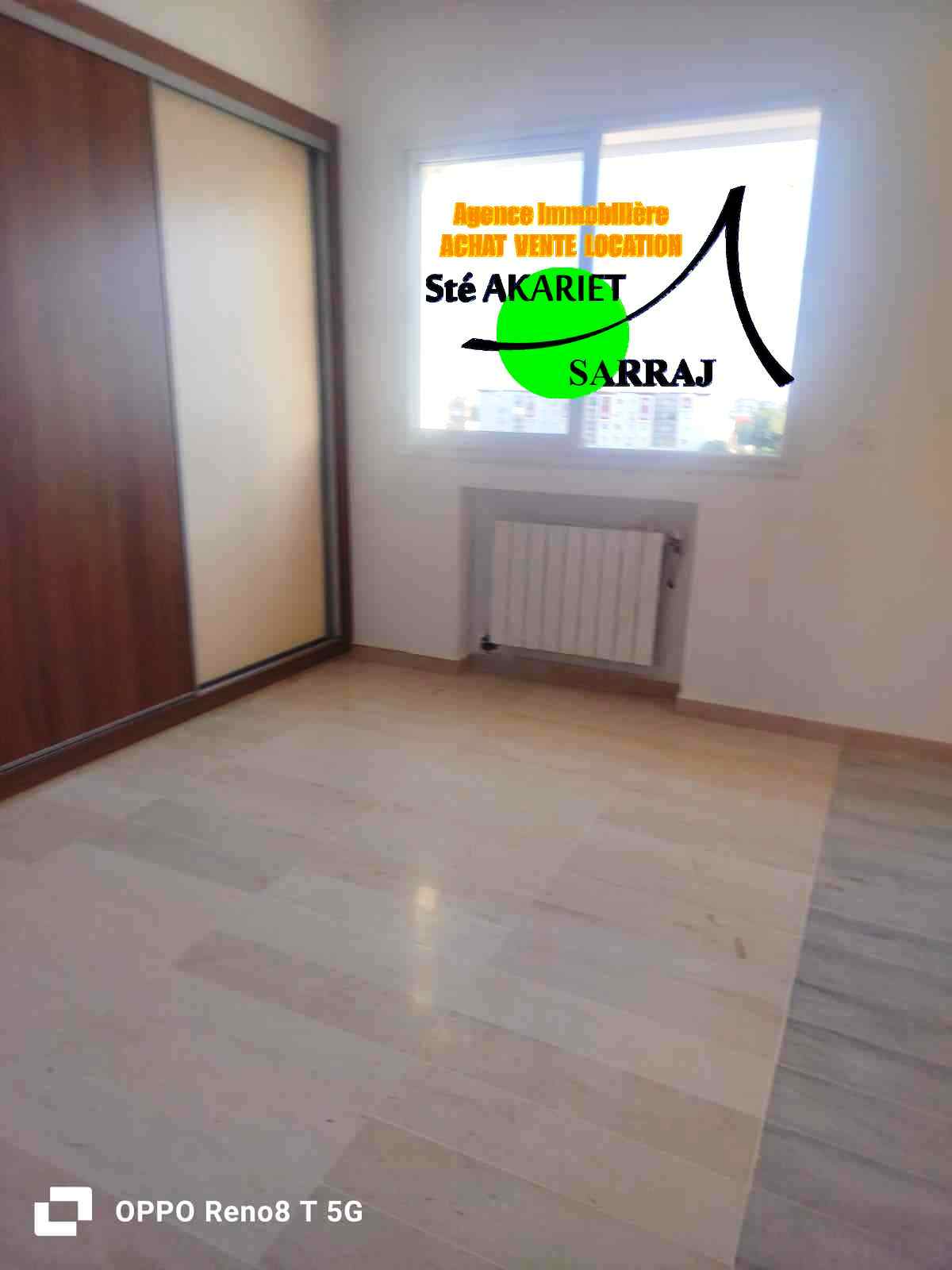 Akouda&nbsp;Chatt Meriem&nbsp;Vente&nbsp;Appart. 3 pi�ces&nbsp;Appartements s2 vue de mer � 50 de la plage