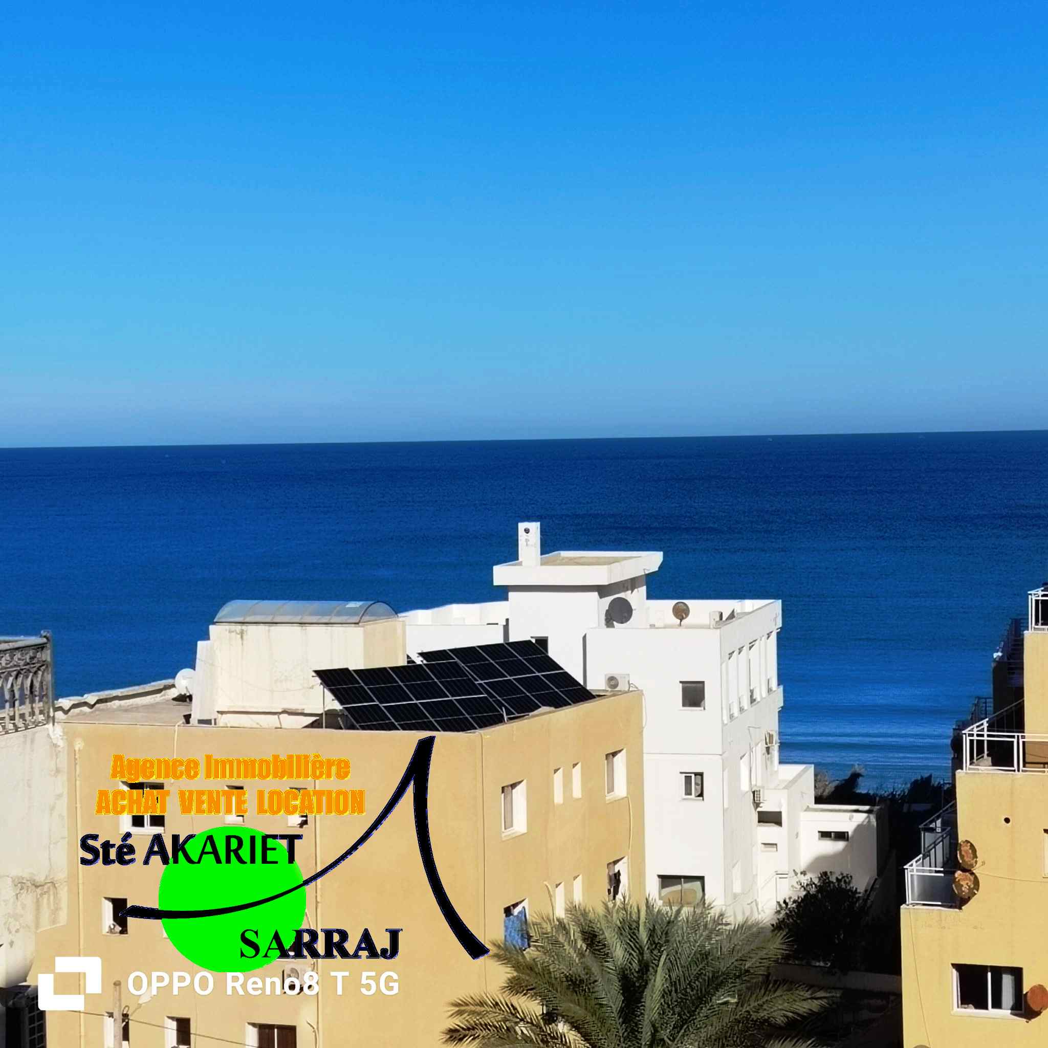 Hammam Sousse&nbsp;Hammam Sousse&nbsp;Vente&nbsp;Appart. 3 pi�ces&nbsp;Appartement s2 hammem sousse � 100m de la plage