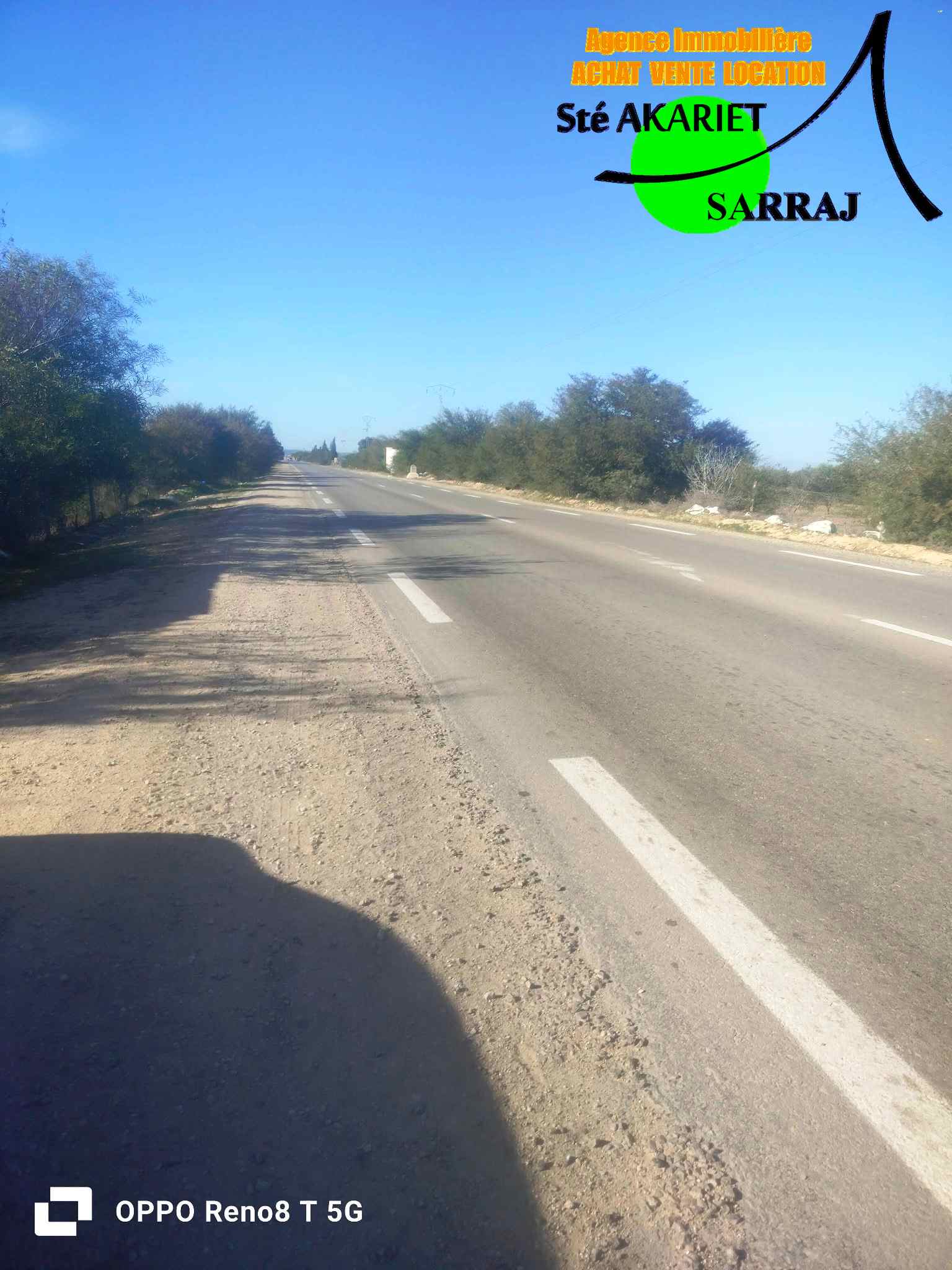 Kalaa El Kebira&nbsp;Kalaa El Kebira&nbsp;Terrain&nbsp;Terrain agricole&nbsp;Terrain 28615m � kalaa kebira vers kondar