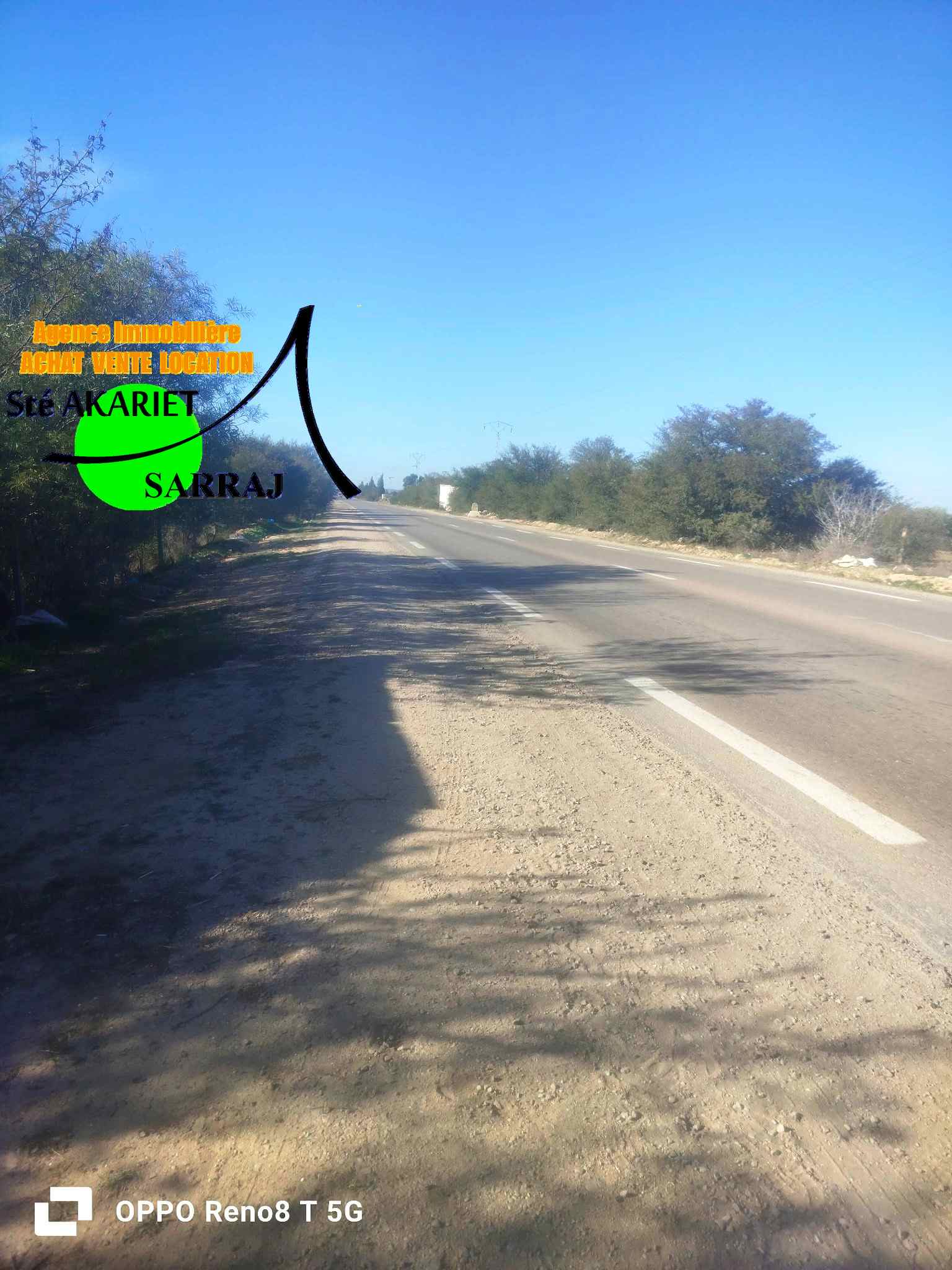 Kalaa El Kebira&nbsp;Kalaa El Kebira&nbsp;Terrain&nbsp;Terrain agricole&nbsp;Terrain 28615m � kalaa kebira vers kondar