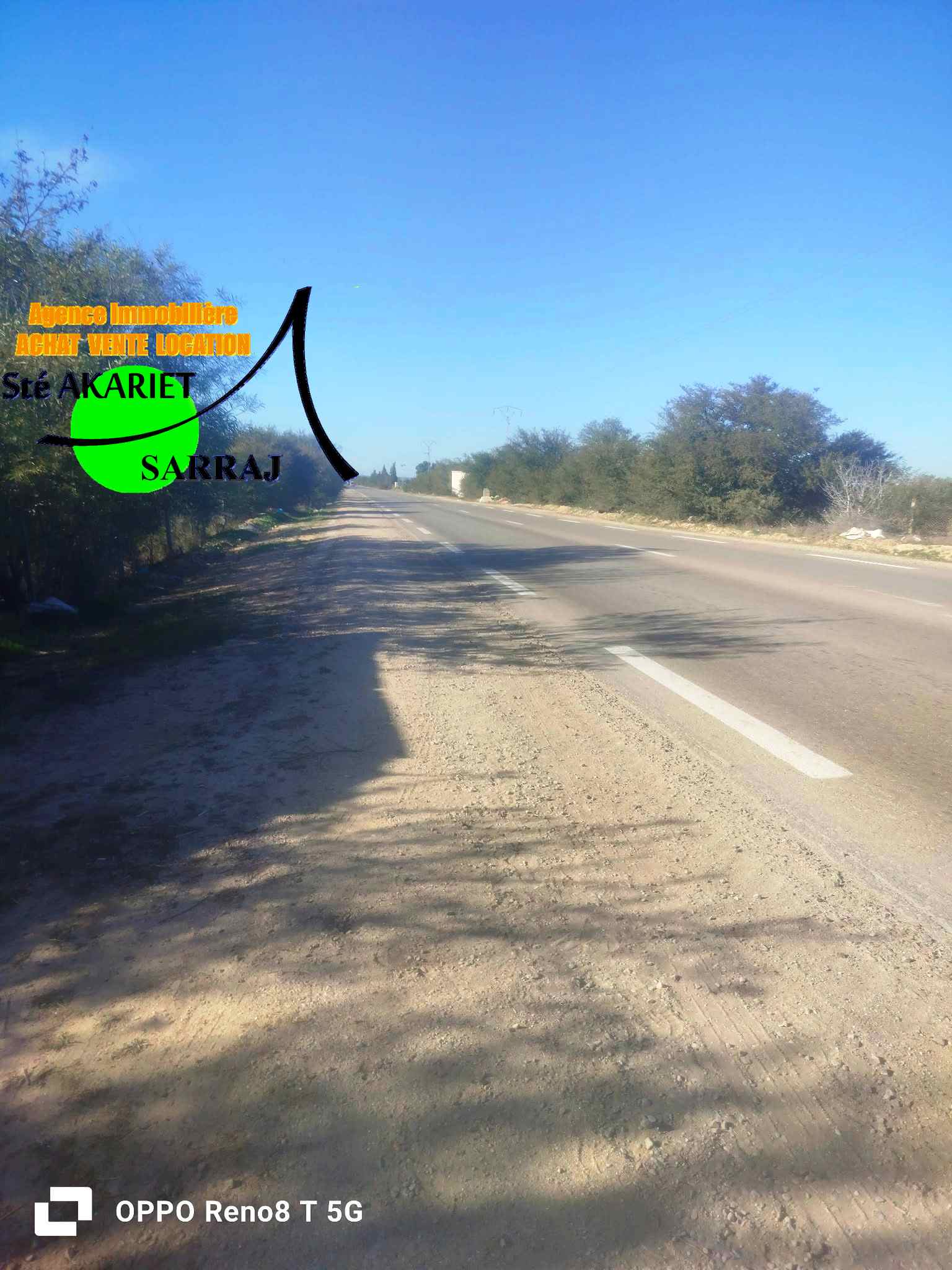 Kalaa El Kebira&nbsp;Kalaa El Kebira&nbsp;Terrain&nbsp;Terrain agricole&nbsp;Terrain 28615m � kalaa kebira vers kondar