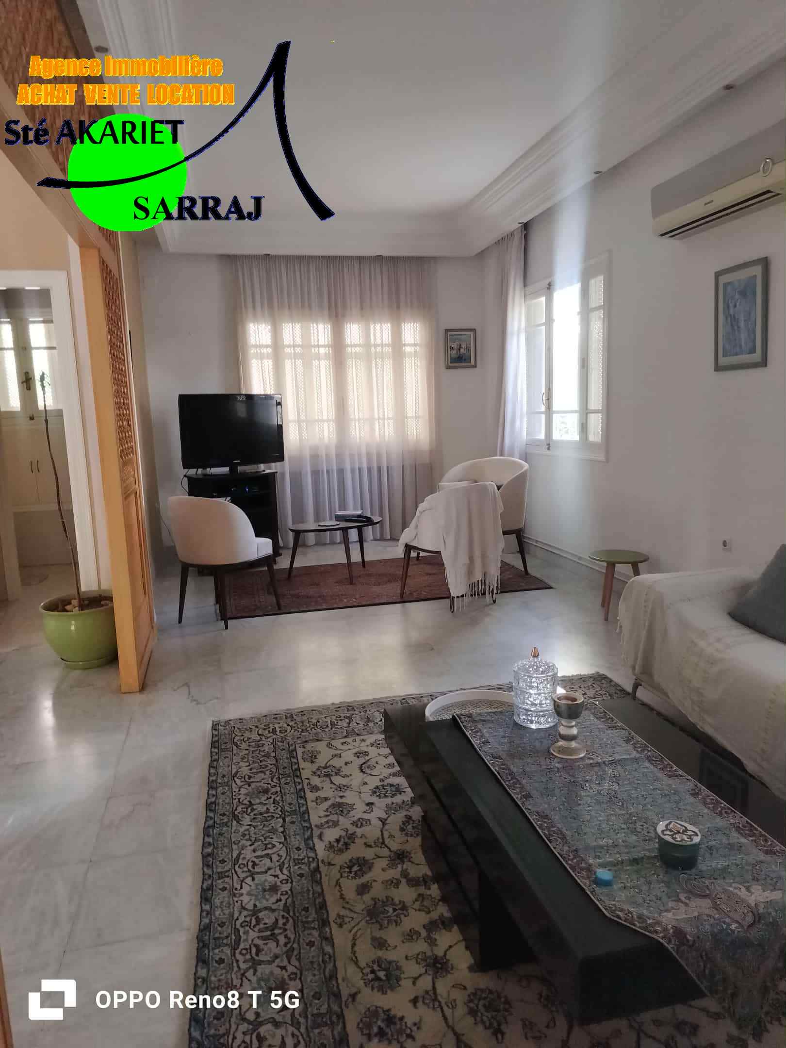 Sousse Jaouhara&nbsp;Sousse Khezama&nbsp;Location&nbsp;Maisons&nbsp;Villa style am�ricain sans meuble � khzema