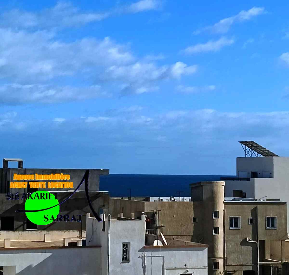 Akouda&nbsp;Chatt Meriem&nbsp;Vente&nbsp;Appart. 3 pi�ces&nbsp;Des appartements s2 � 100 de la plage chatt mariem