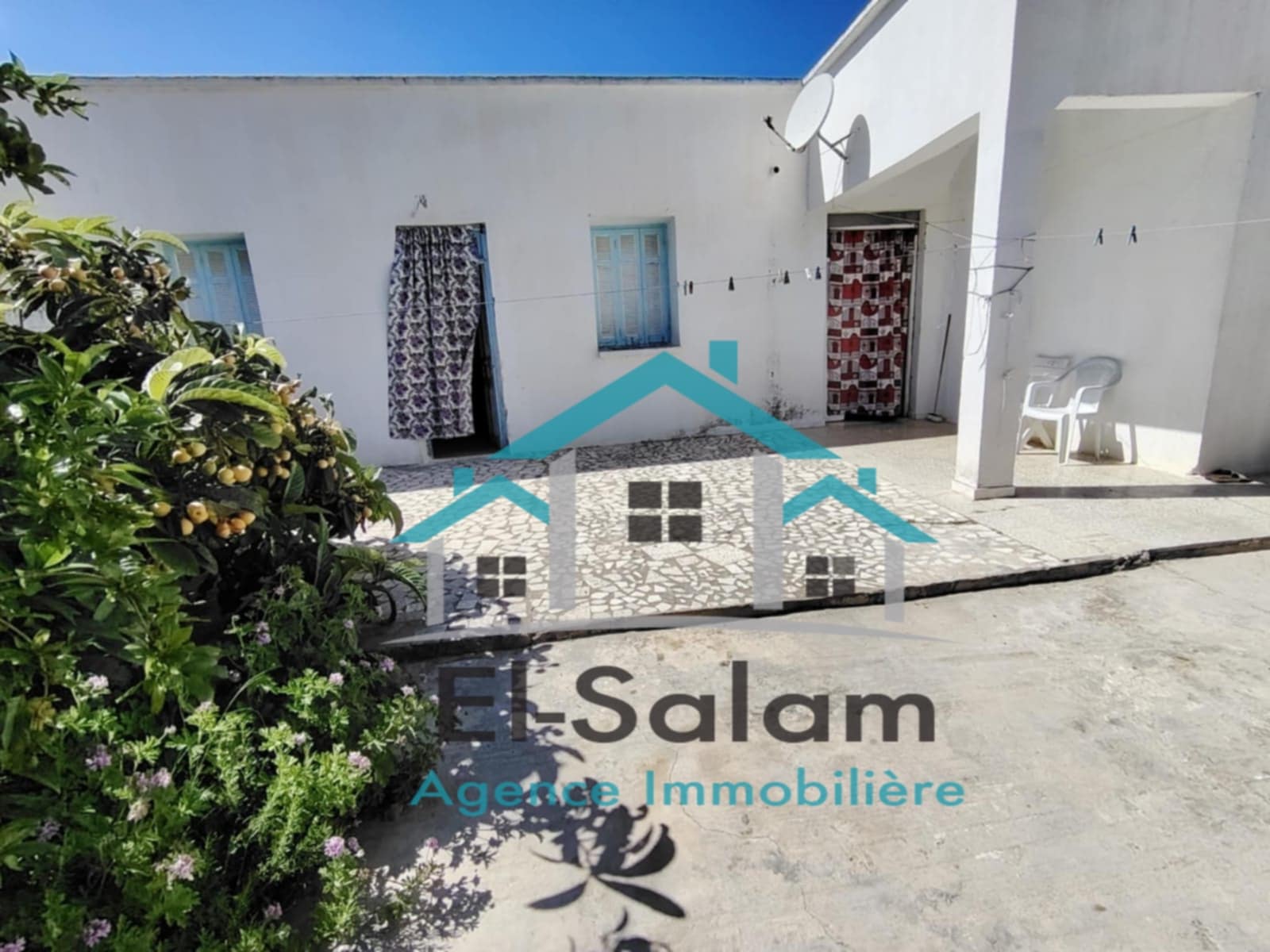 Kelibia&nbsp;Dar Allouche&nbsp;Vente&nbsp;Maisons&nbsp;Maison arab 75000 dt