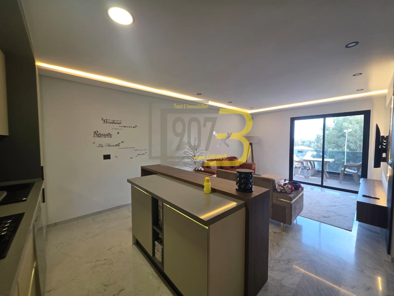 La Soukra&nbsp;La Soukra&nbsp;Location&nbsp;Appart. 2 pi�ces&nbsp;S2 richement meubl� jamais habit� � soukra