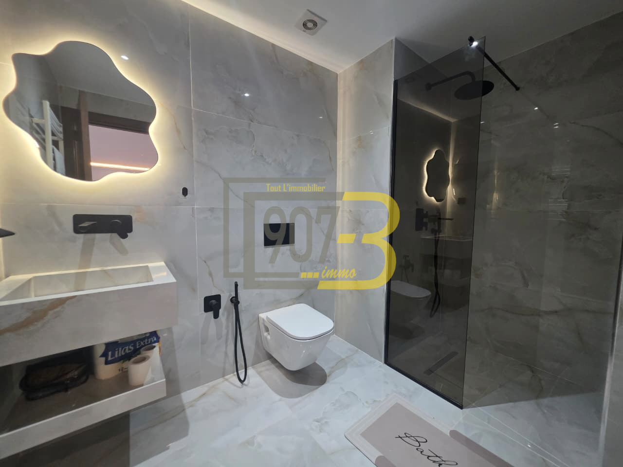 La Soukra&nbsp;La Soukra&nbsp;Location&nbsp;Appart. 2 pi�ces&nbsp;S2 richement meubl� jamais habit� � soukra