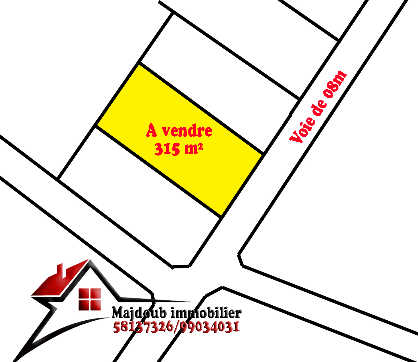 Sousse Riadh&nbsp;Zaouiet Sousse&nbsp;Terrain&nbsp;Terrain nu&nbsp;Terrain bon emplacement zaouiet sousse