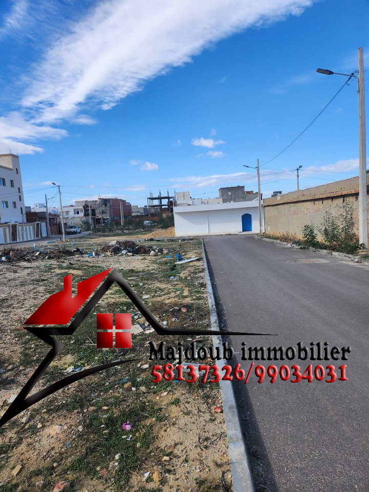 Sousse Riadh&nbsp;Zaouiet Sousse&nbsp;Terrain&nbsp;Terrain nu&nbsp;Terrain bon emplacement zaouiet sousse