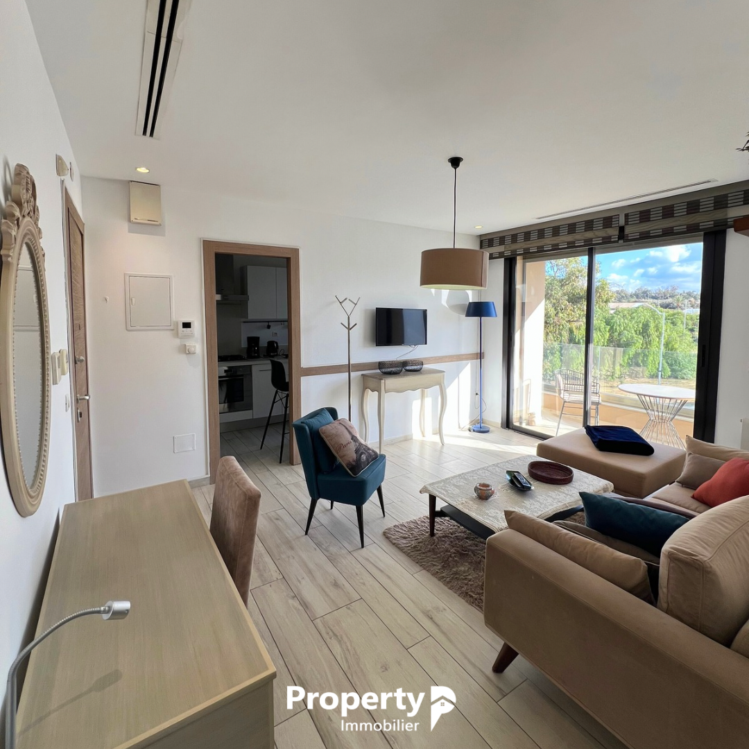 La Marsa&nbsp;Sidi Daoud&nbsp;Location&nbsp;Appart. 2 pi�ces&nbsp;Superbe appartement s1 meubl� avec balcon