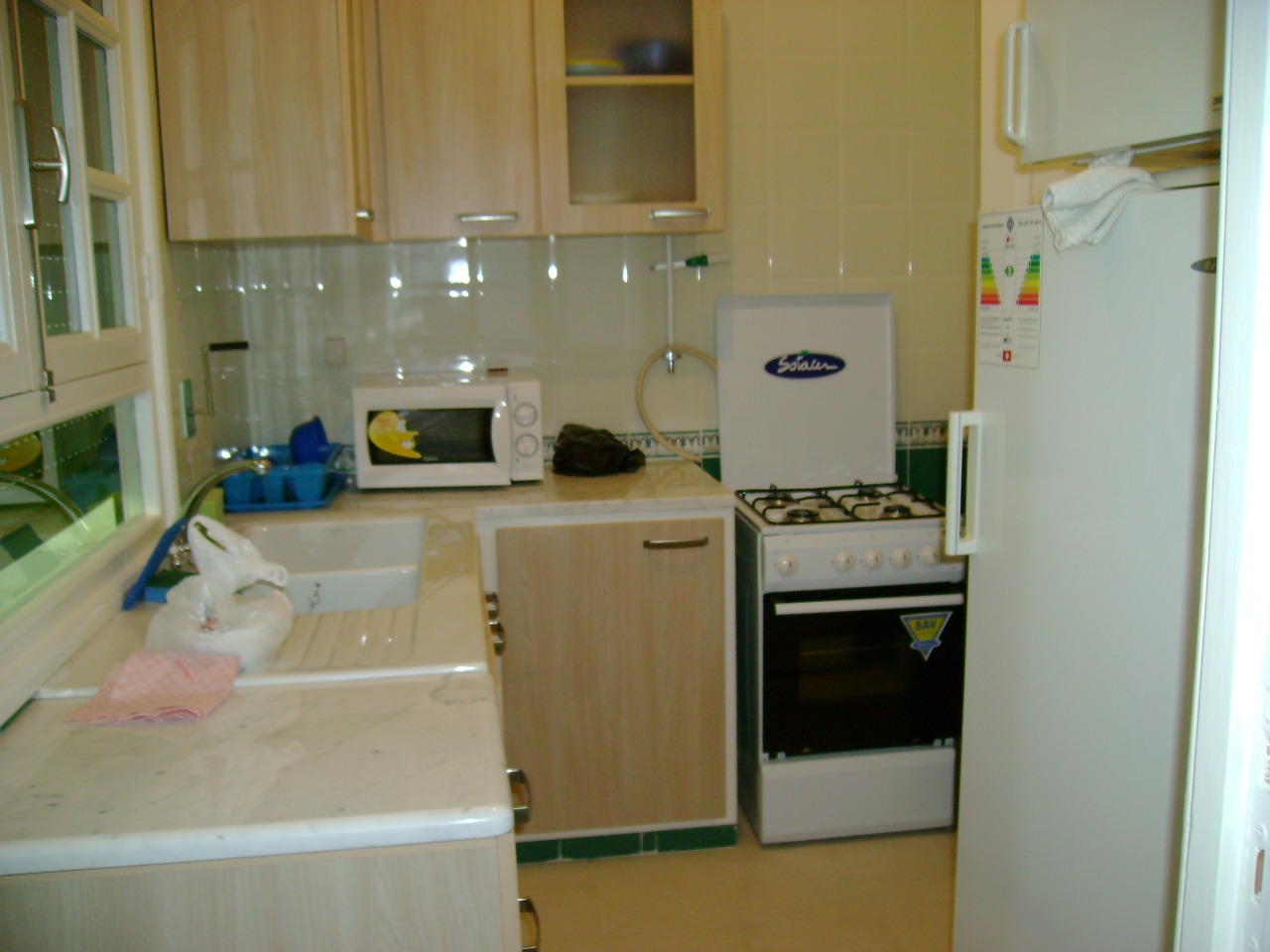 Ariana Ville&nbsp;Cite Ennasr 2&nbsp;Location&nbsp;Appart. 2 pi�ces&nbsp;Un coquet s plus 1 derri�re kiosque total ennasr