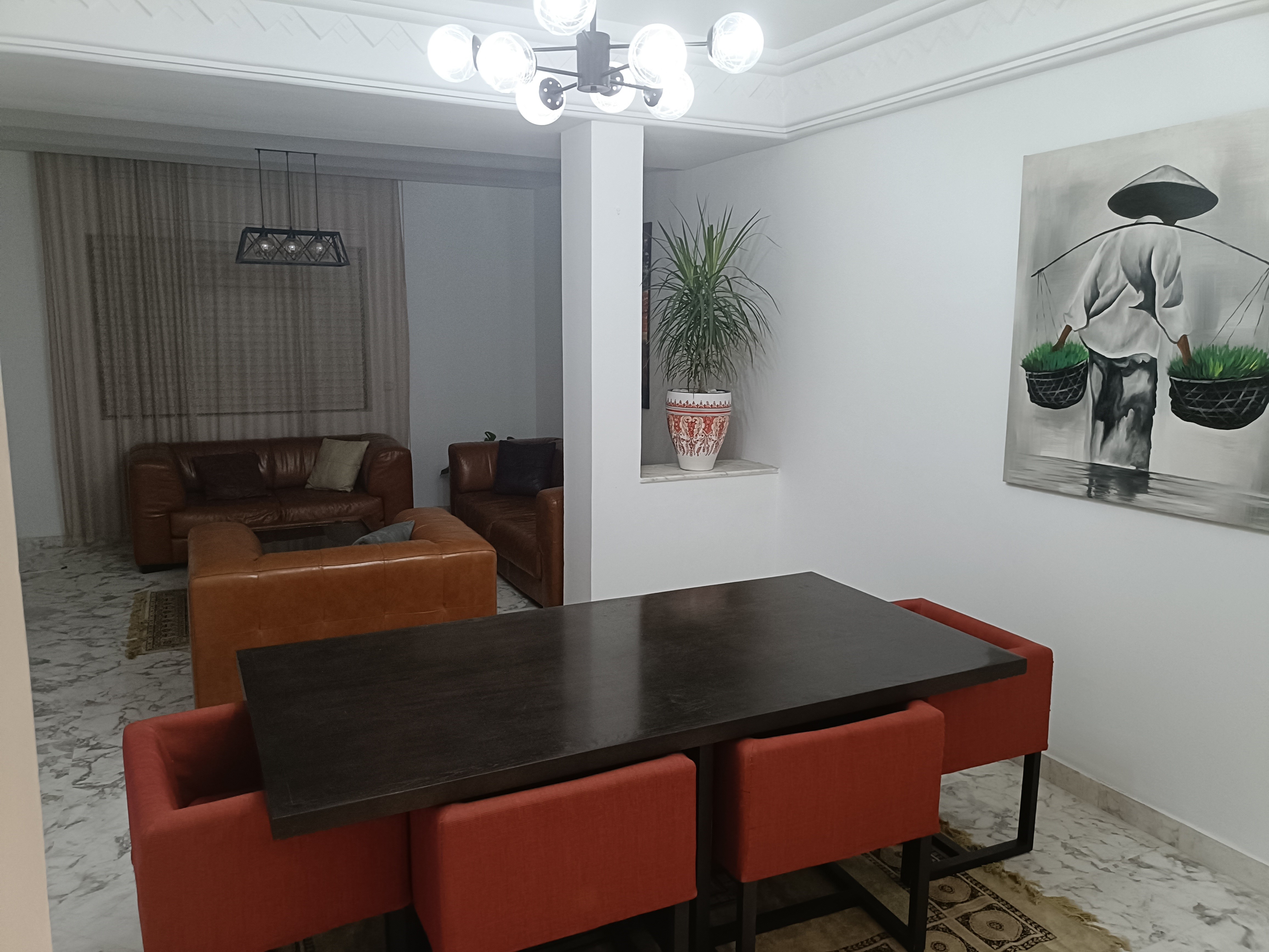 La Marsa&nbsp;Berge Du Lac&nbsp;Location&nbsp;Appart. 4 pi�ces&nbsp;Appartement meubl� confort