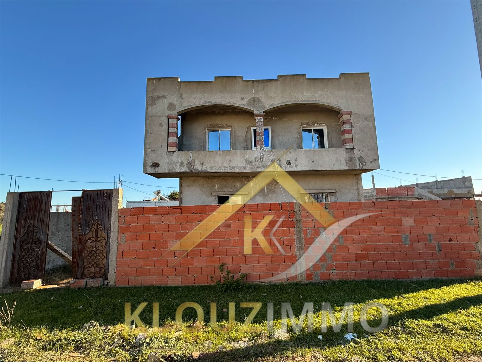 Bizerte Nord&nbsp;Bizerte&nbsp;Vente&nbsp;Surfaces&nbsp;Une villa en duplexe a sidi ahmed bizerte