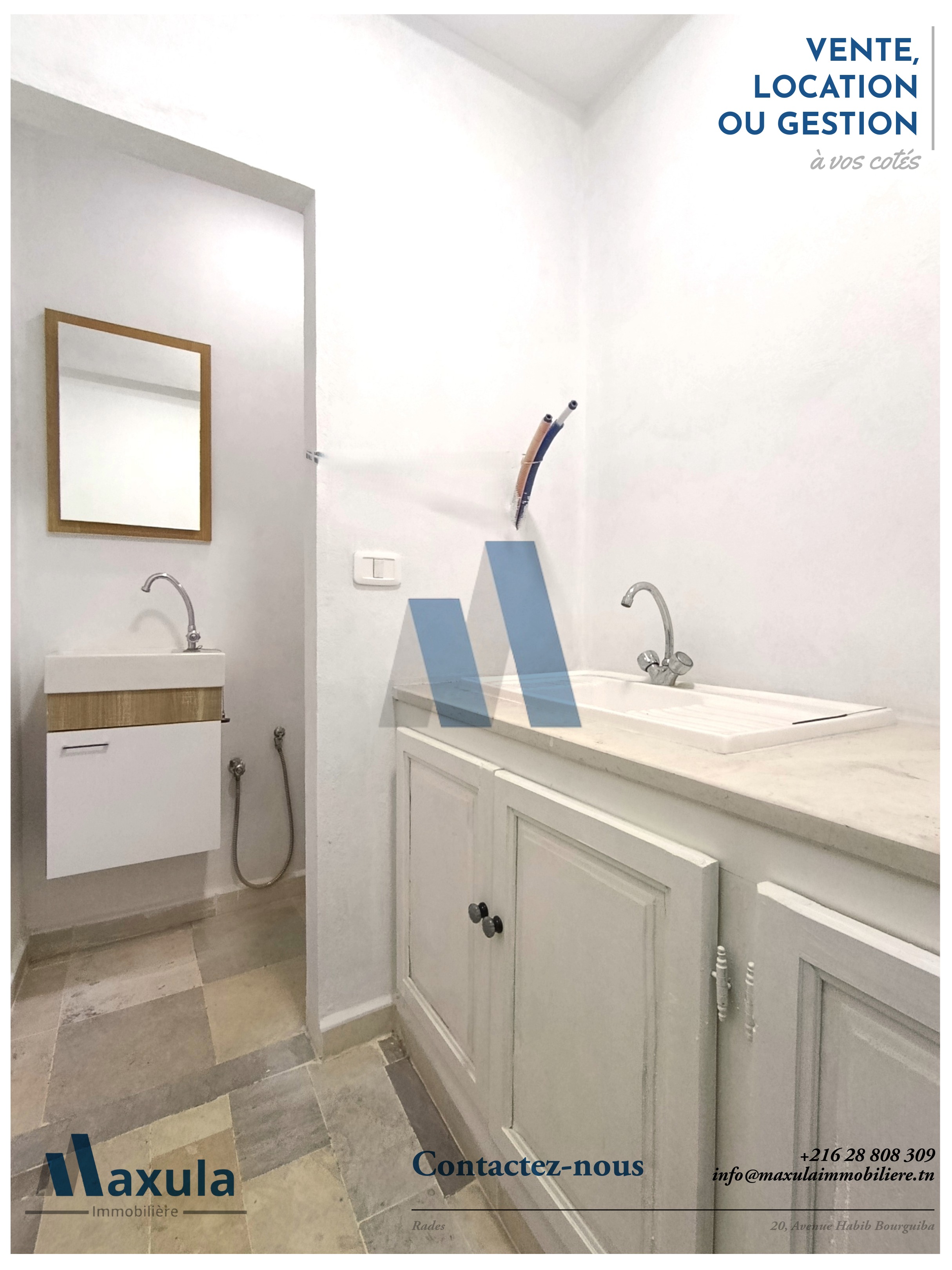 Rades&nbsp;Rades&nbsp;Bureaux & Commerces&nbsp;Bureau&nbsp;Bureau a0 a rades ave habib bourguiba