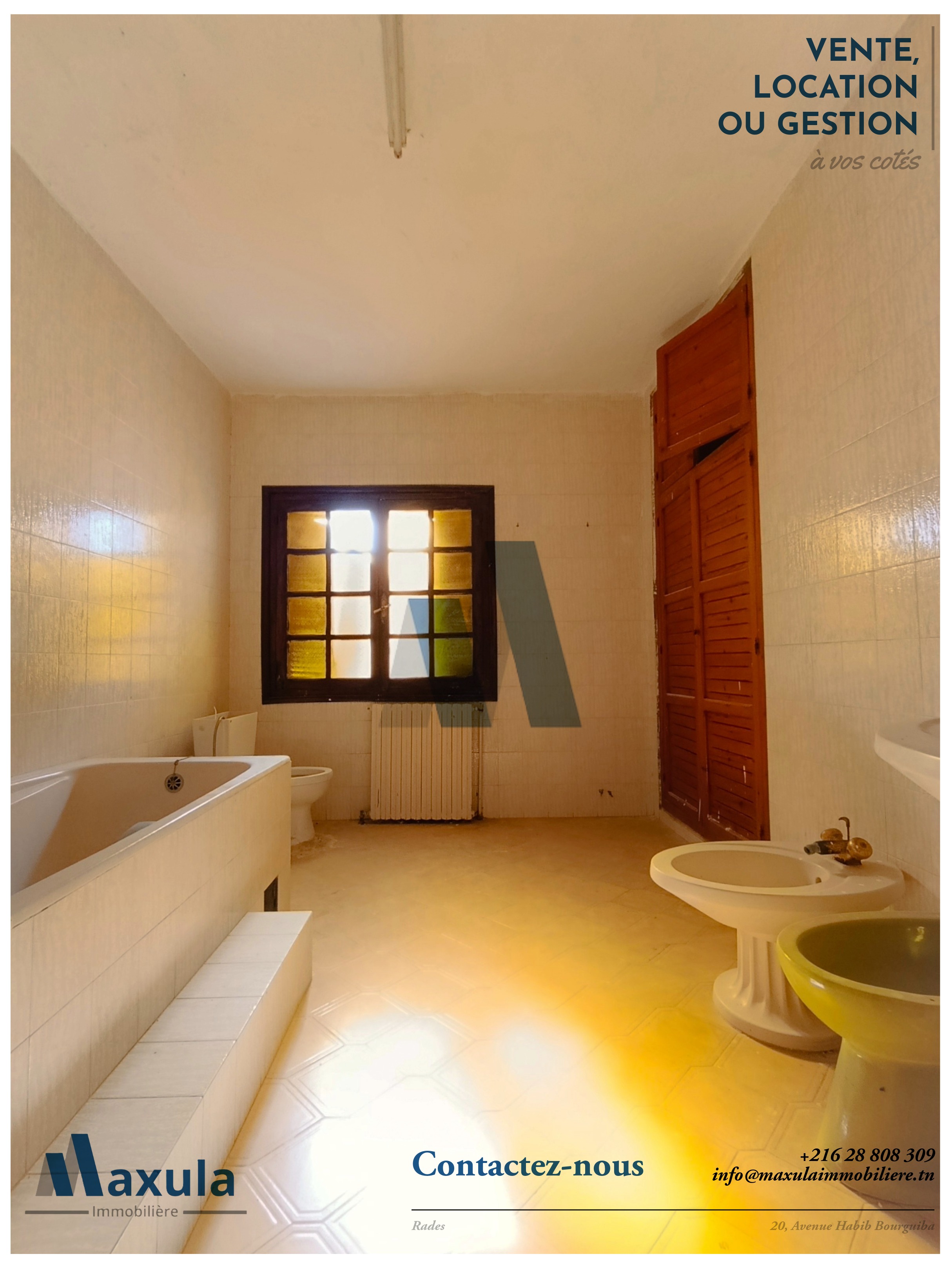 Rades&nbsp;Rades Meliane&nbsp;Vente&nbsp;Maisons&nbsp;Spacieuse villa en r2 a rades meliane 1