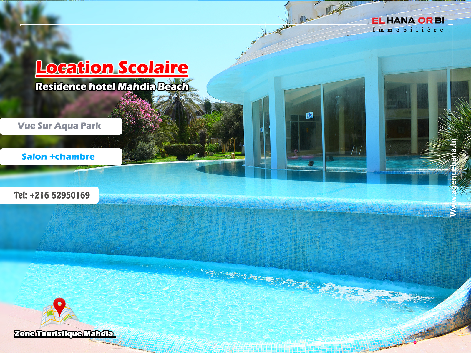 Mahdia&nbsp;Mahdia&nbsp;Location&nbsp;Appart. 1 pi�ce&nbsp;S1 appart h�tel mahdia beach � mahdia