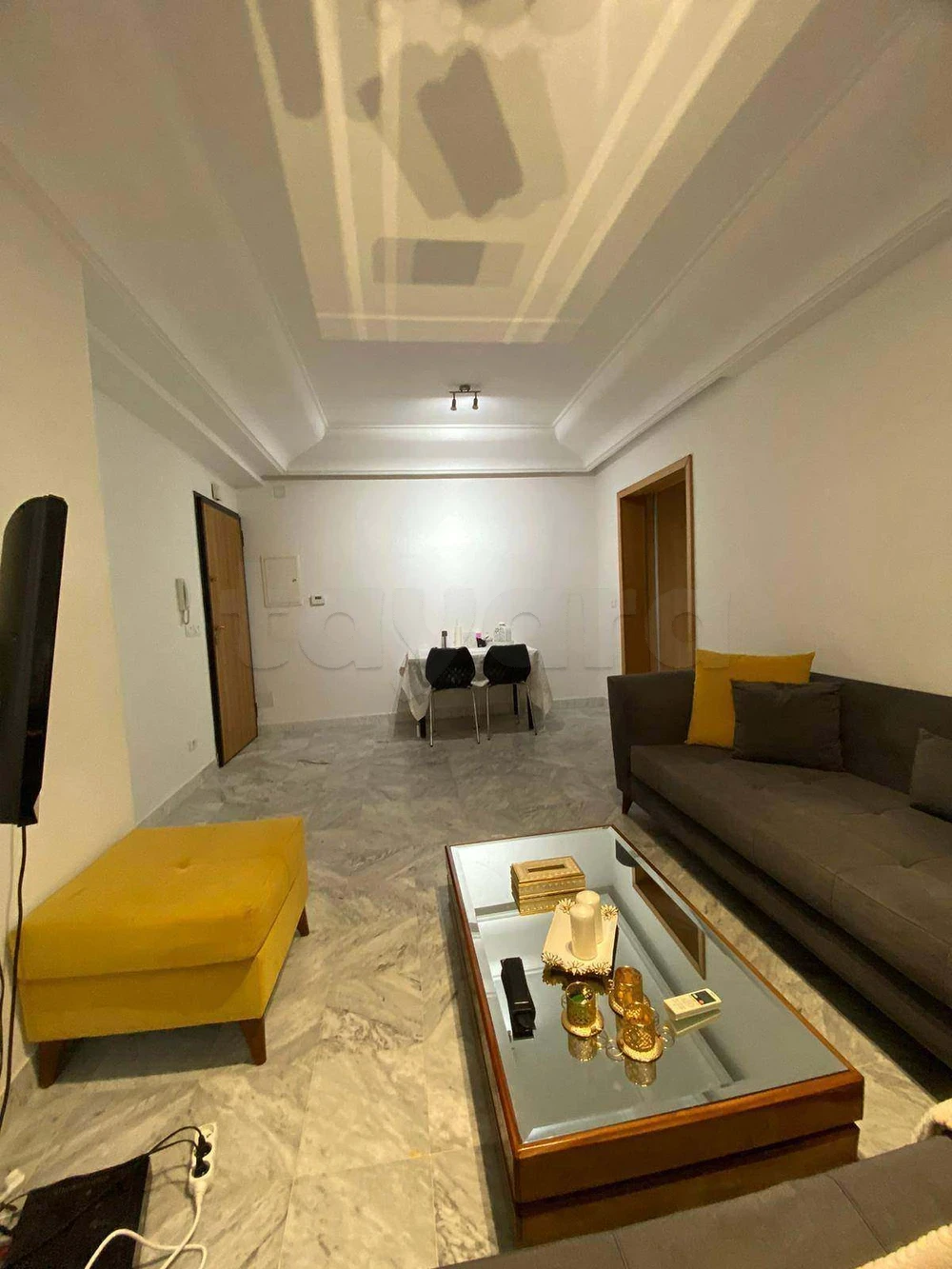 Mnihla&nbsp;Jardins d'el Menzah&nbsp;Location&nbsp;Appart. 2 pi�ces&nbsp;Appartement s1 hs meubl� � jardin d'el menzah