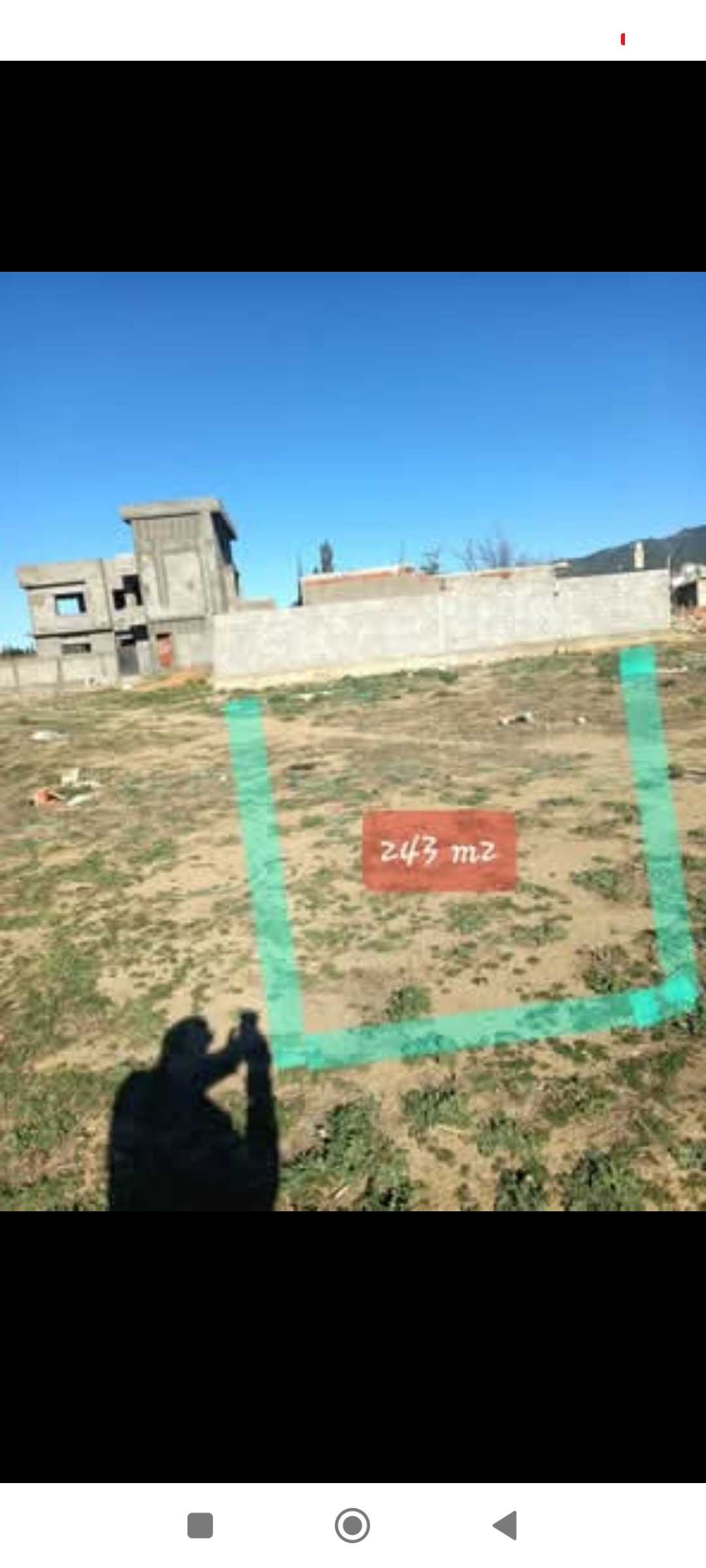 Bou Mhel El Bassatine&nbsp;Cite El Mahrajene 1&nbsp;Terrain&nbsp;Terrain nu&nbsp;Terrain � batir