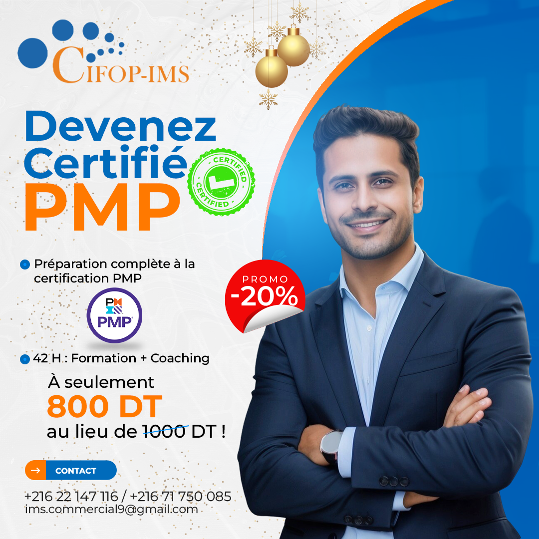El Menzah&nbsp;El Menzah 1&nbsp;En groupe&nbsp;Autre&nbsp;Formation pmp