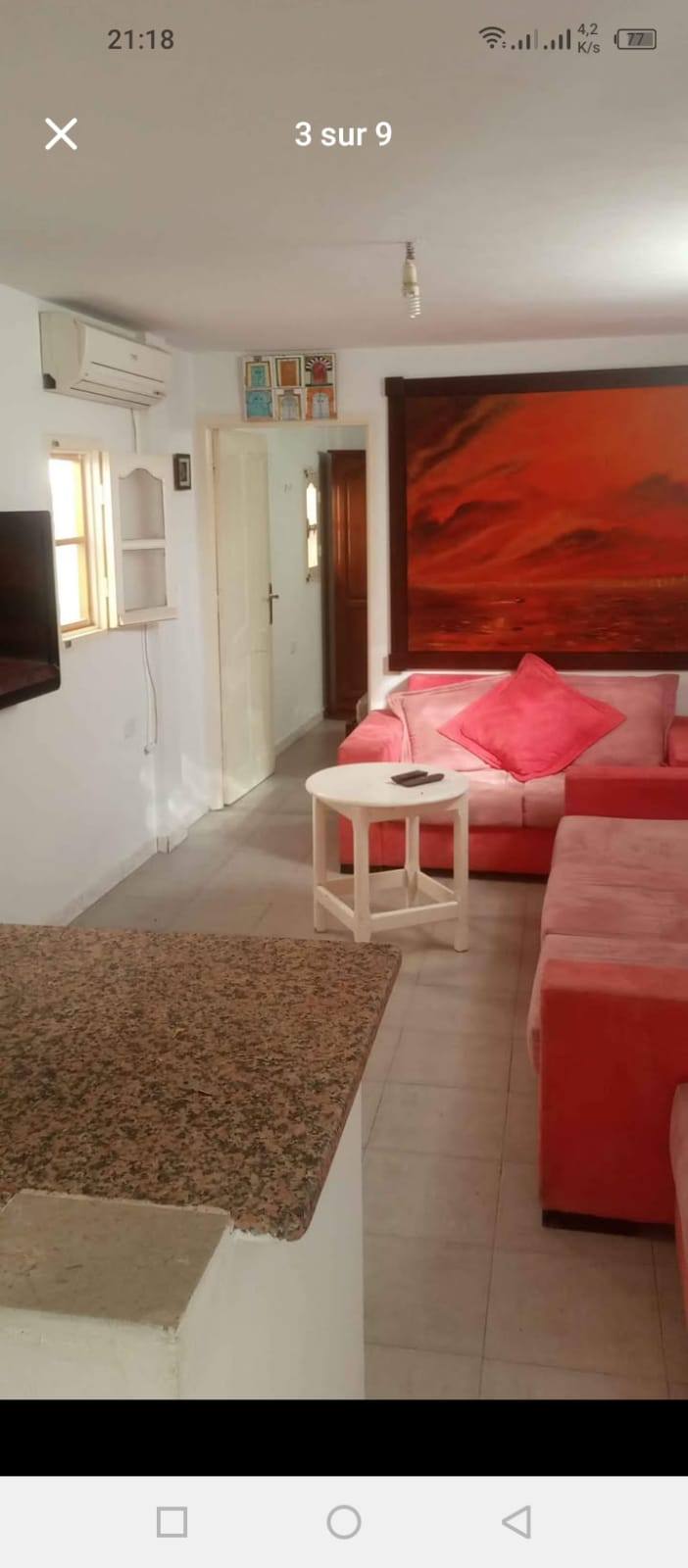 El Menzah&nbsp;El Menzah 9&nbsp;Location&nbsp;Appart. 1 pi�ce&nbsp;S1 meubl� a menzah9