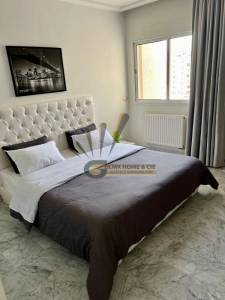 El Kram&nbsp;Jardins de Carthage&nbsp;Location&nbsp;Appart. 1 pi�ce&nbsp;S2 meubl   aux jardins de ref448a