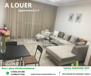 Nabeul&nbsp;Nabeul&nbsp;Location&nbsp;Appart. 1 pi�ce&nbsp;A  appartement s2 ref454a