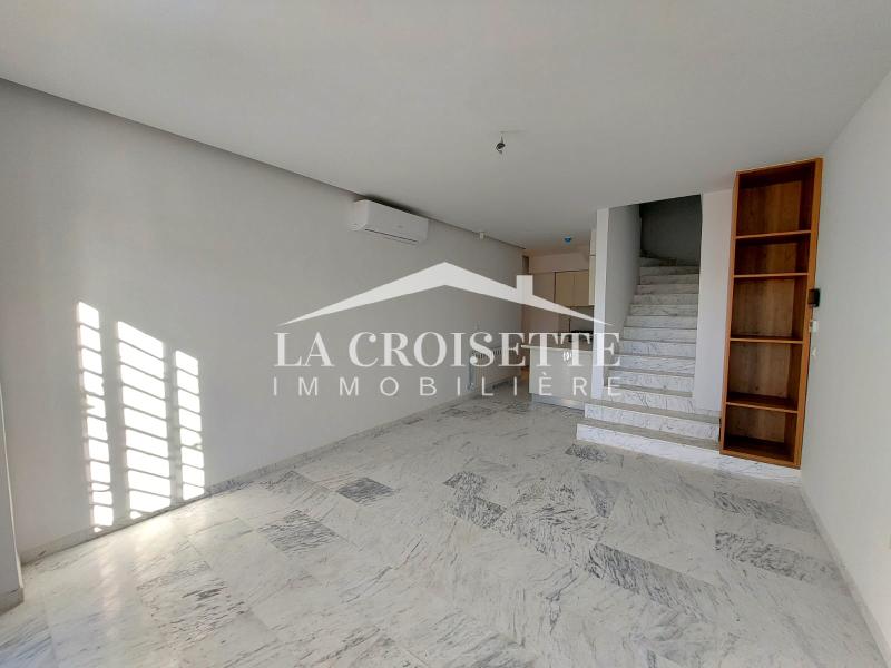 La Marsa&nbsp;Cite El Moustakbel (Sidi Daoud)&nbsp;Location&nbsp;Appart. 2 pi�ces&nbsp;Duplex s1 avec jardin � la marsa mdl0711